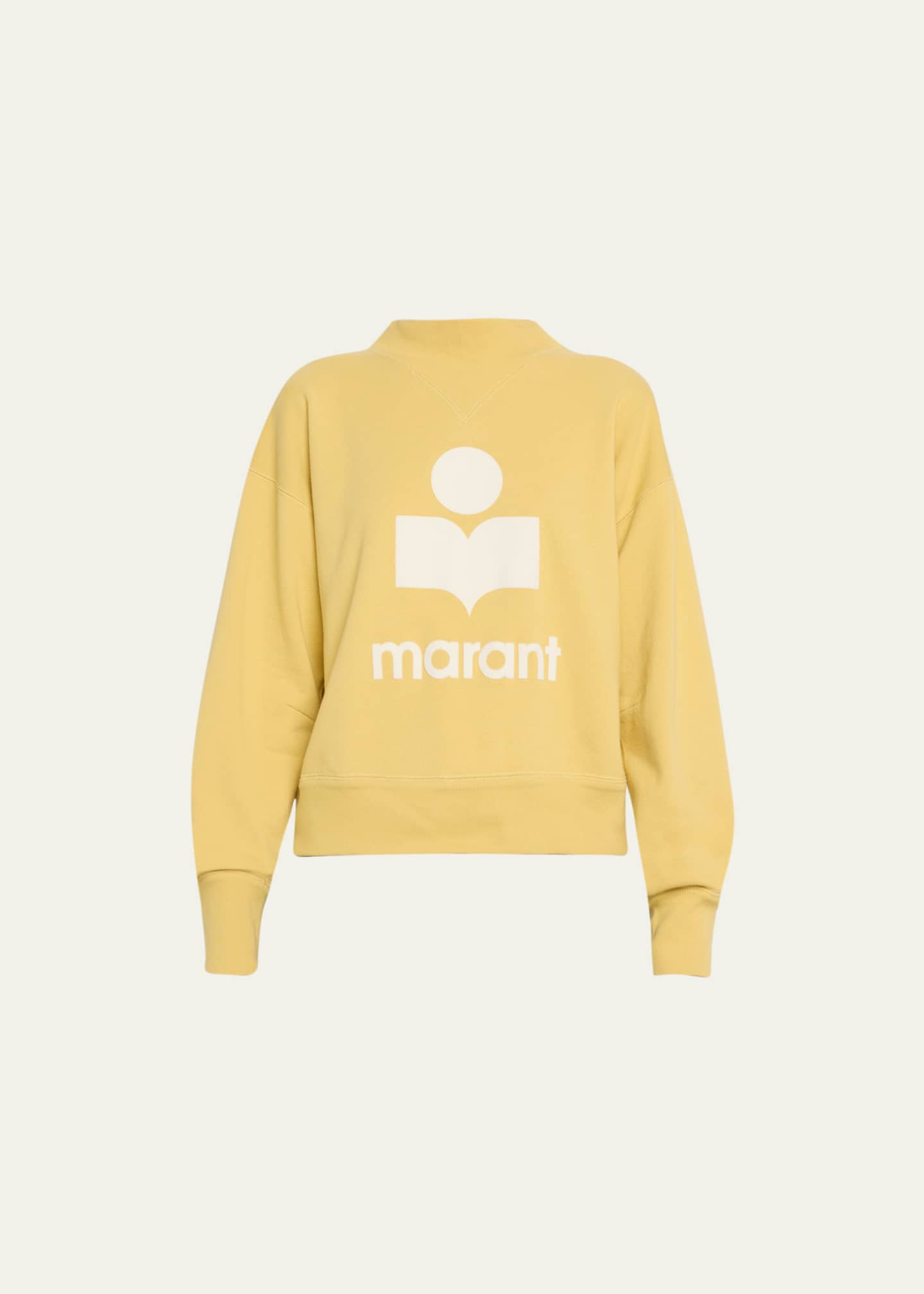 Bergdorf Moby Marant Isabel High-Neck Logo Etoile Goodman Sweatshirt -