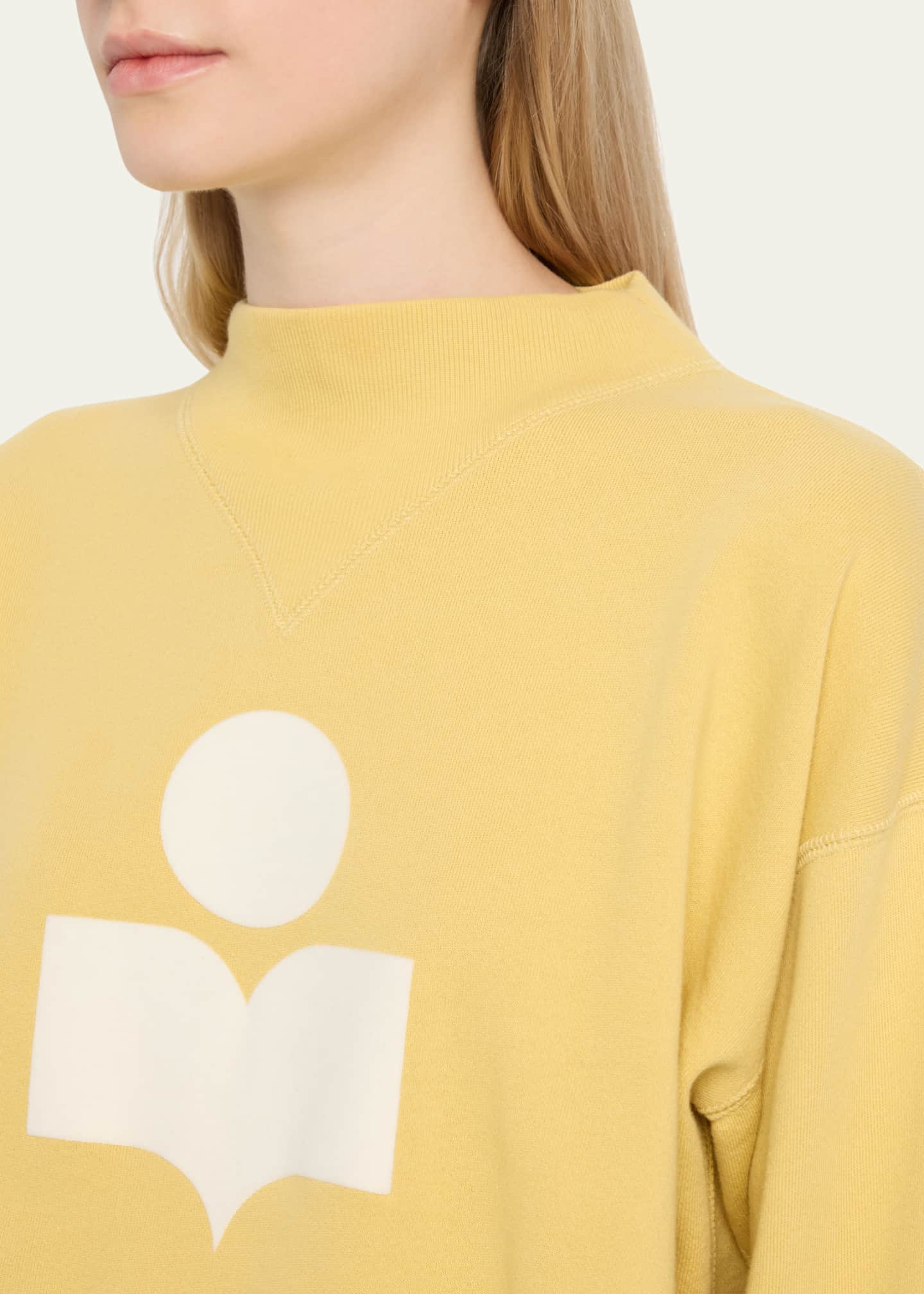 Etoile High-Neck Isabel Marant Goodman Bergdorf - Moby Logo Sweatshirt