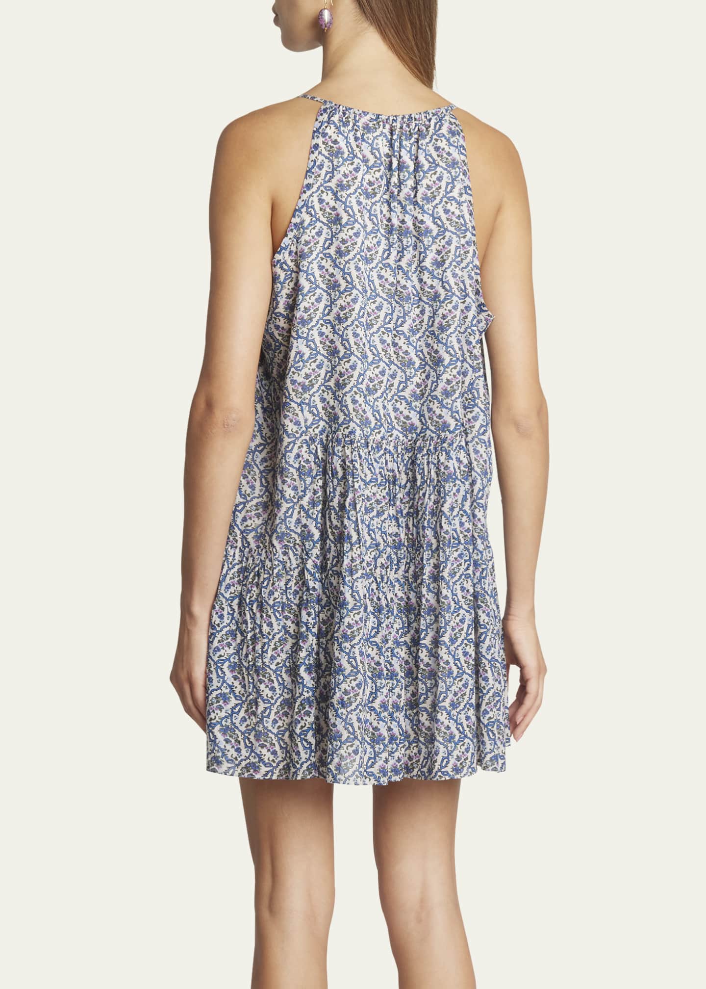 最安値に挑戦！ Kayne Marant Isabel Etoile Floral Dress Mini Sleeveless ワンピース