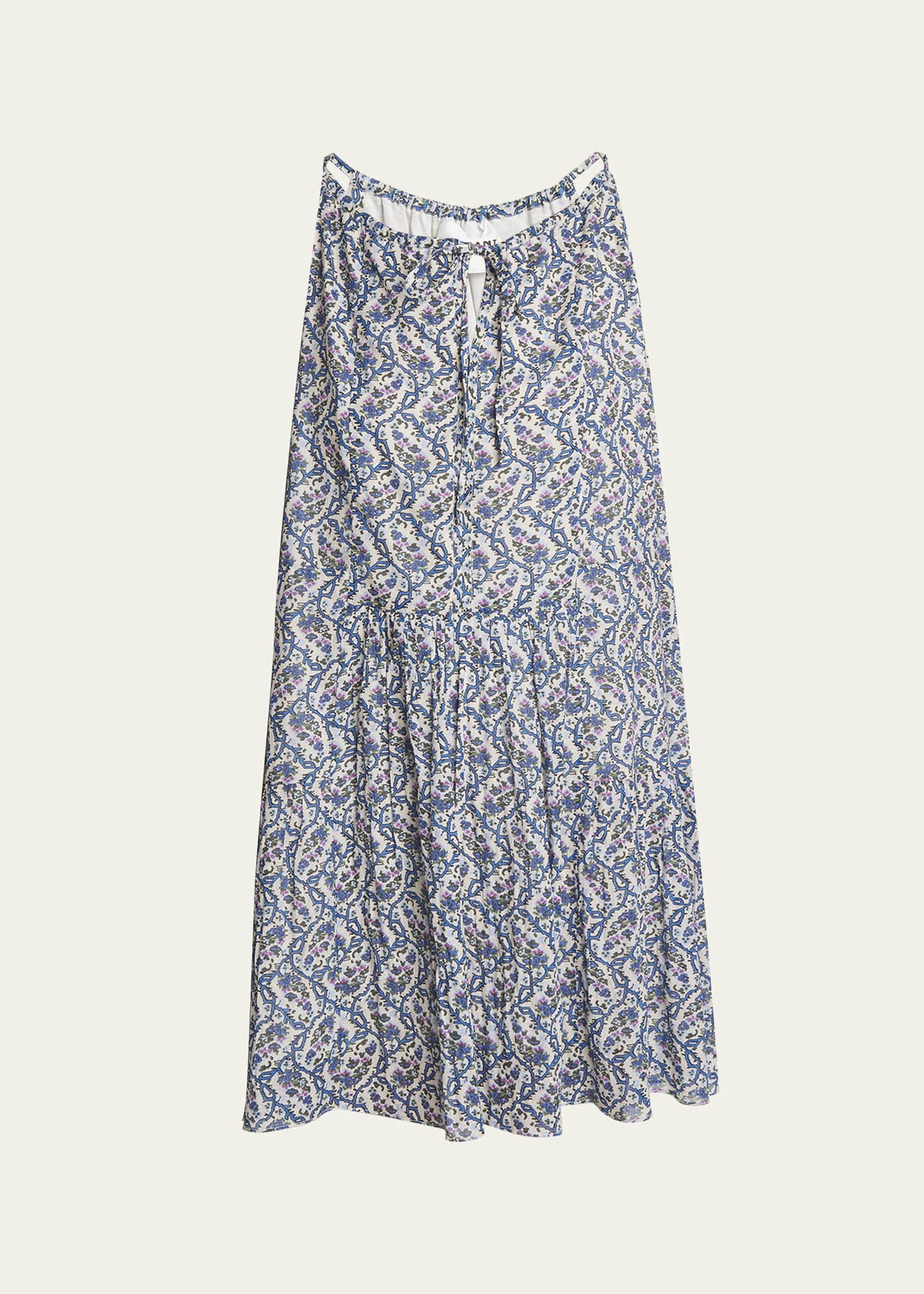 Etoile Isabel Marant Kayne Floral Sleeveless Mini Dress Image 1 of 5