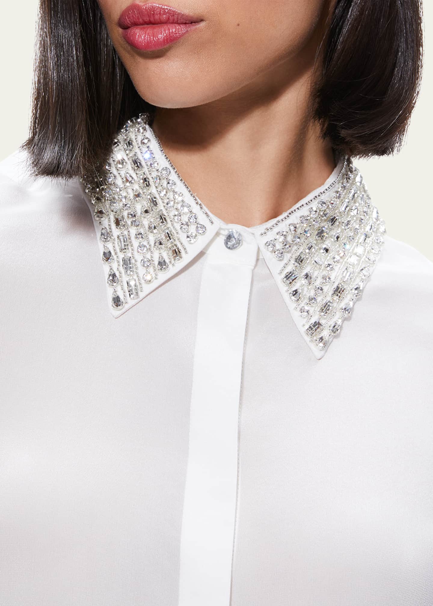Louis Vuitton Tops White Silk ref.423170 - Joli Closet