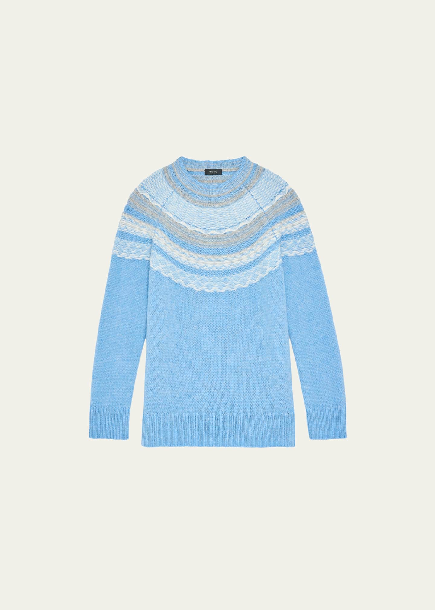 Theory blue sweater deals