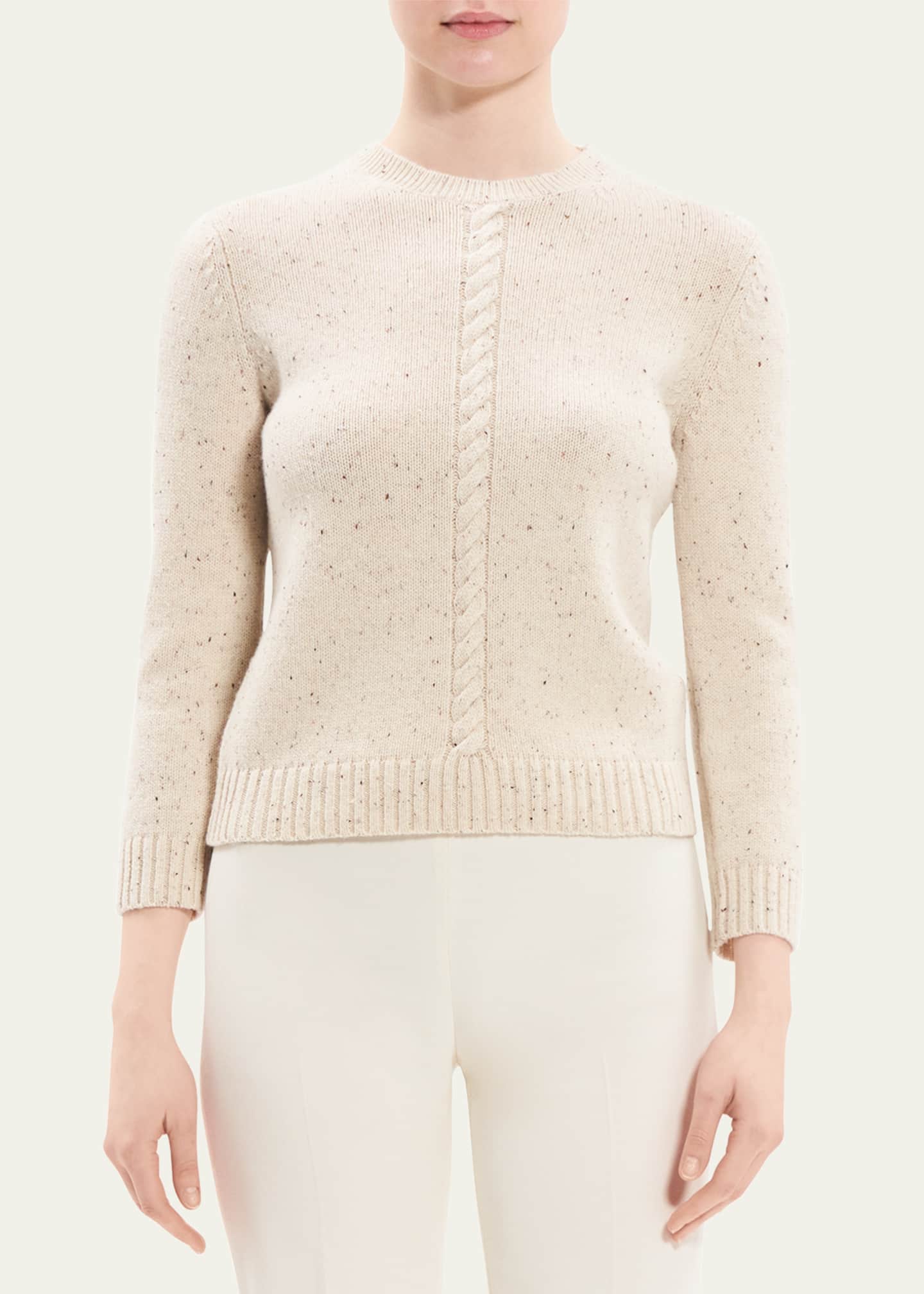 Theory cable knit sweater hotsell