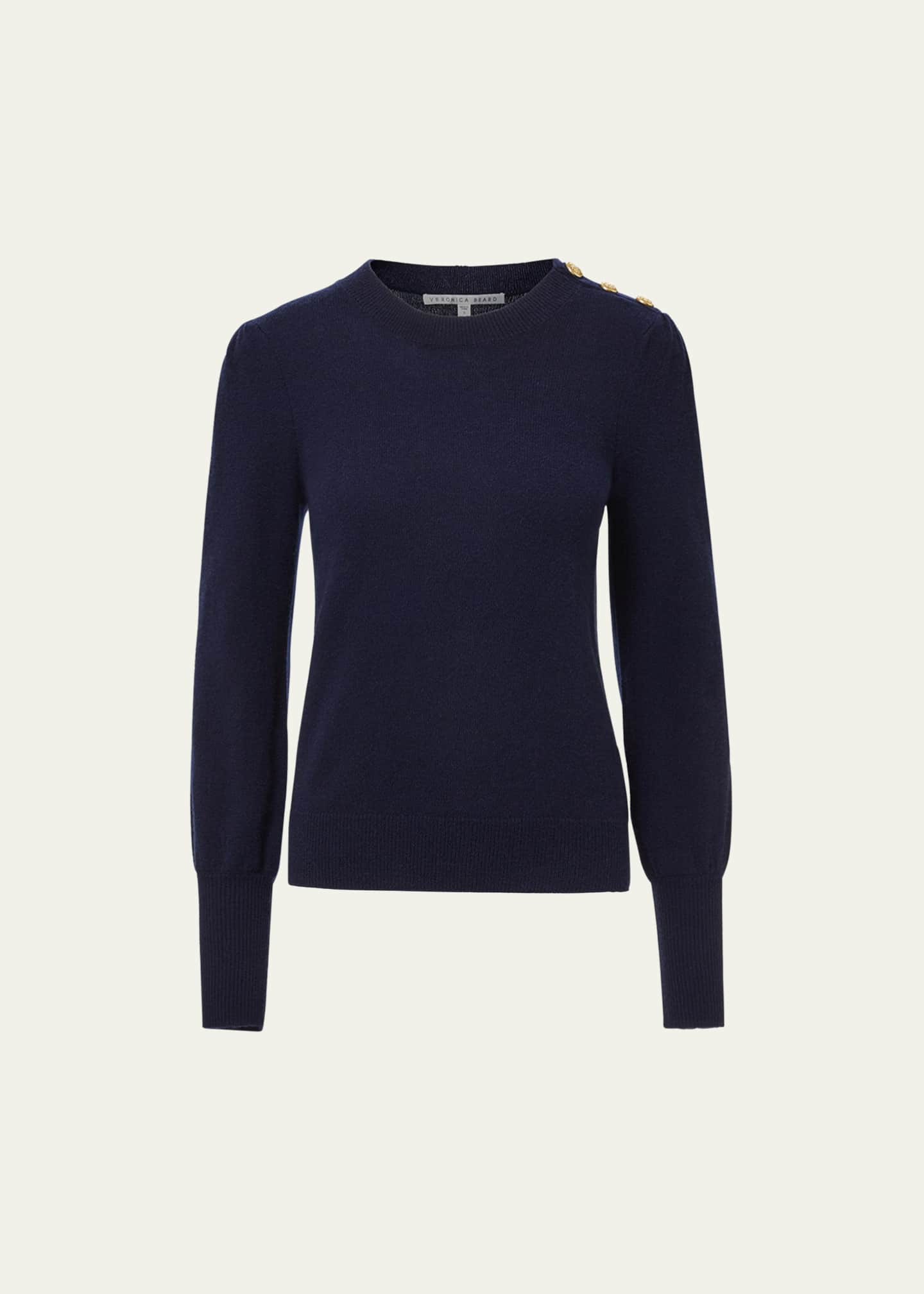 Veronica Beard Nelia Cashmere Crewneck Sweater - Bergdorf Goodman