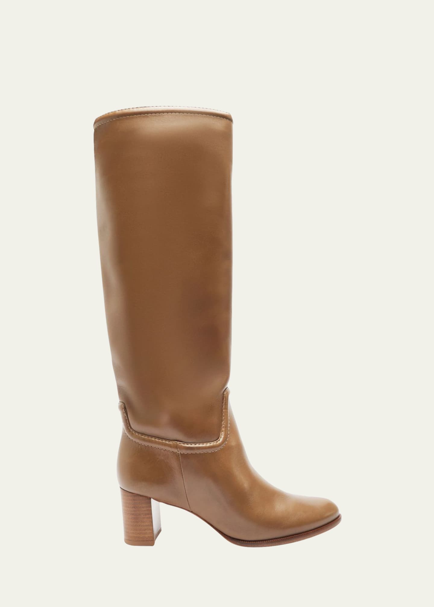 Alexandre Birman Lauren Leather Knee Boots Image 1 of 2
