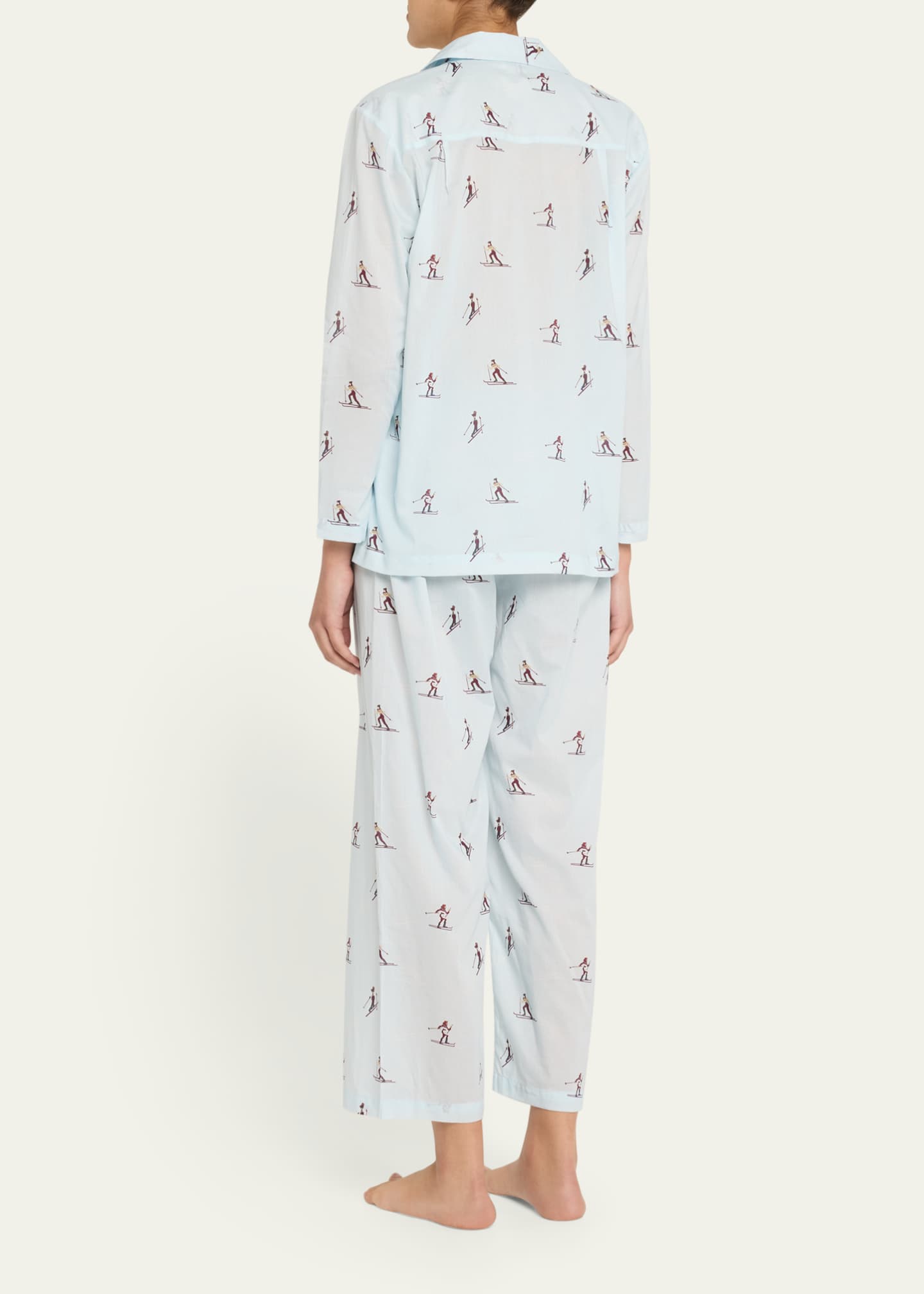 Pour Les Femmes Long Sleeve Pajama Set Image 3 of 5
