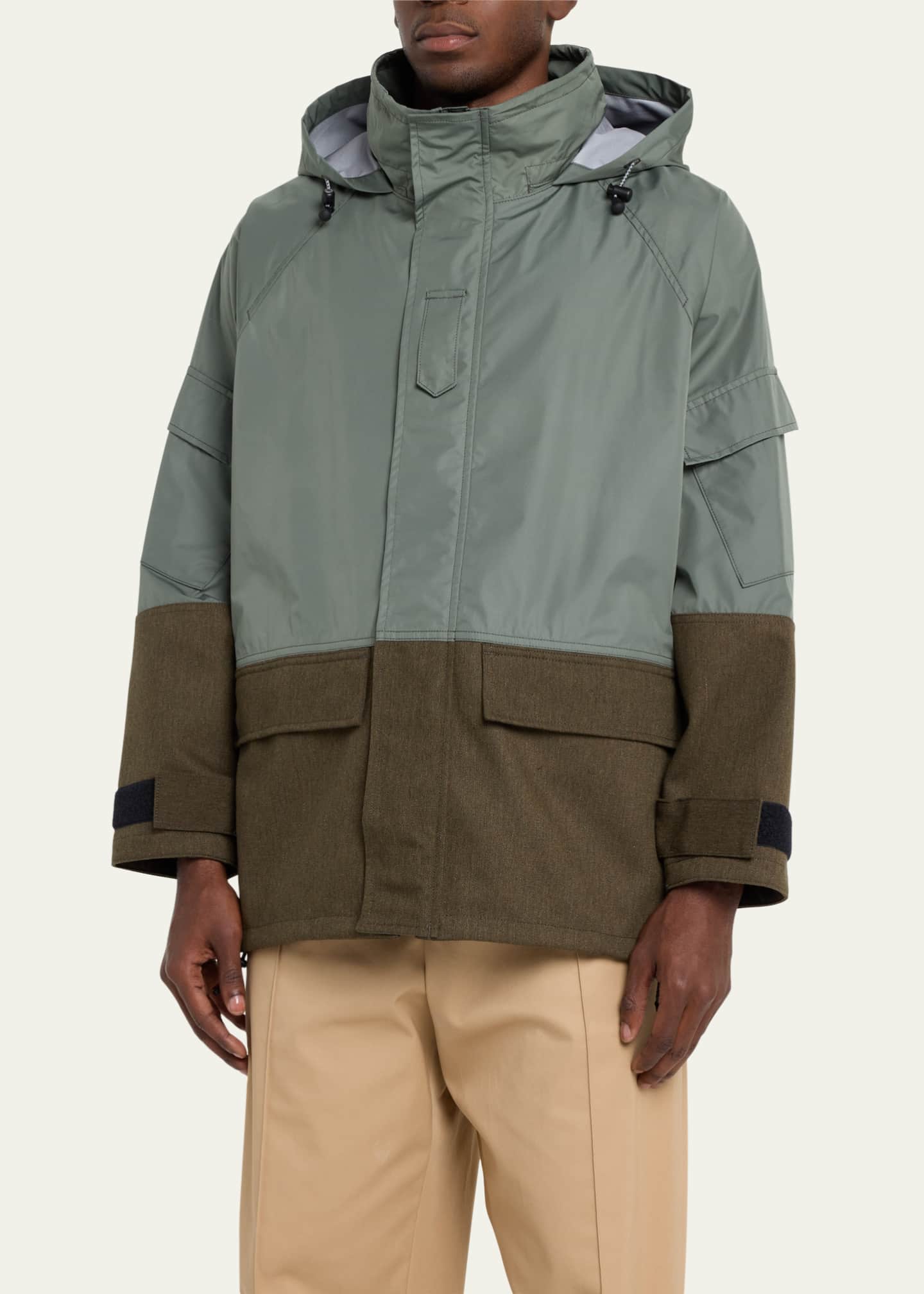 Anorak homme hot sale