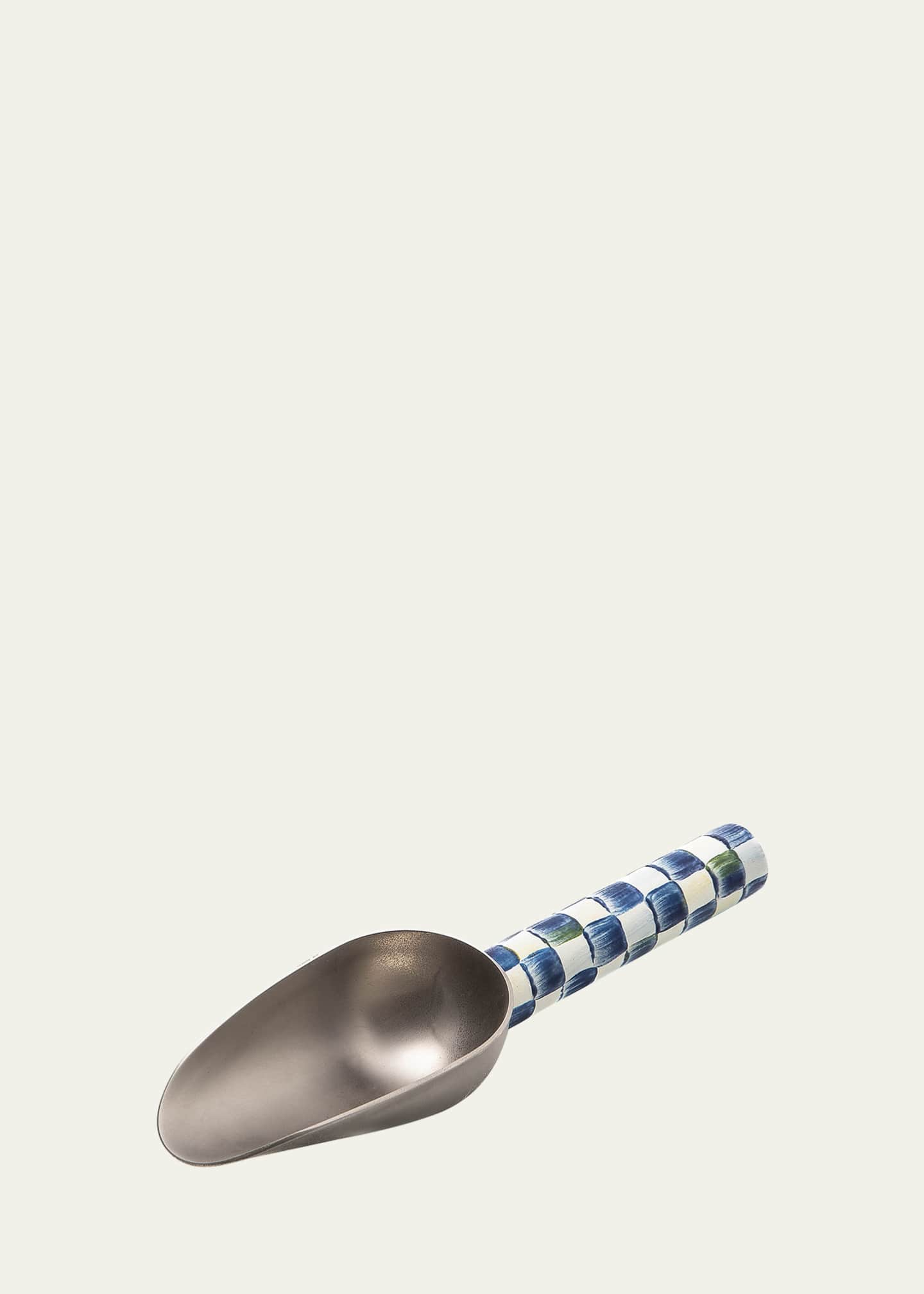 MacKenzie-Childs Royal Check Enamel Scoop, Small Image 1 of 2