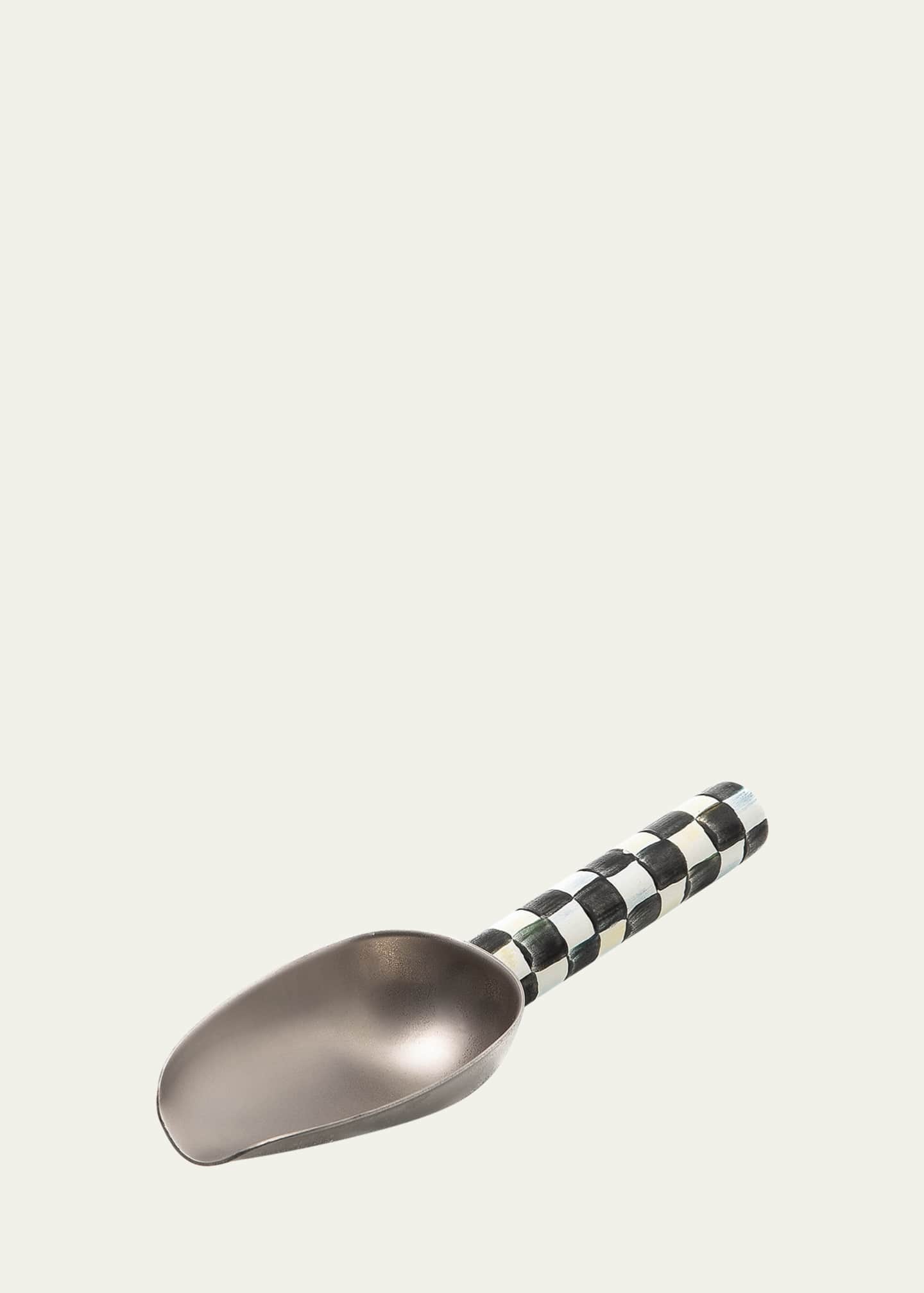 MacKenzie-Childs Courtly Check Enamel Scoop, Small Image 1 of 3