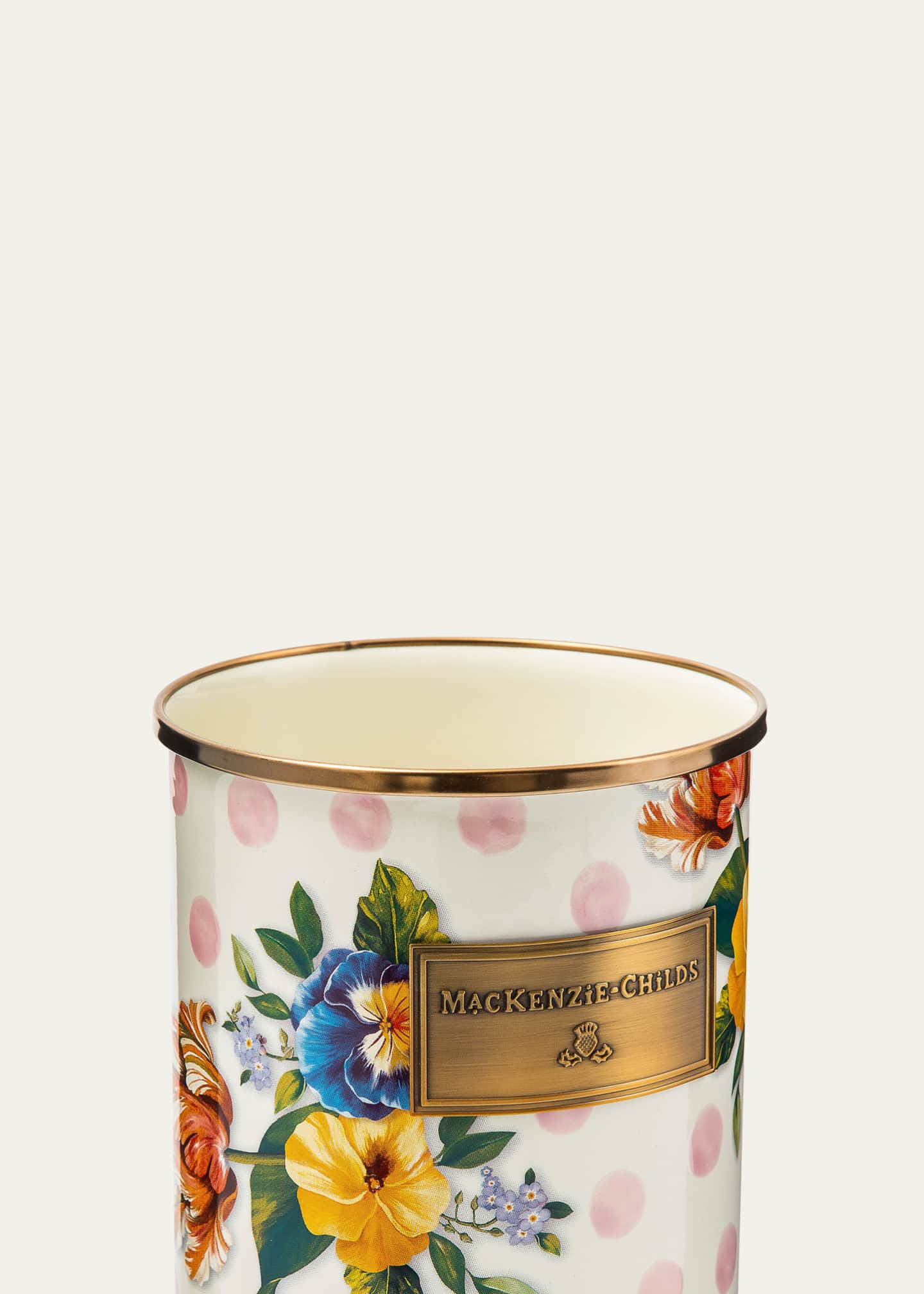 MacKenzie-Childs Wildflowers Enamel Utensil Holder Image 2 of 2