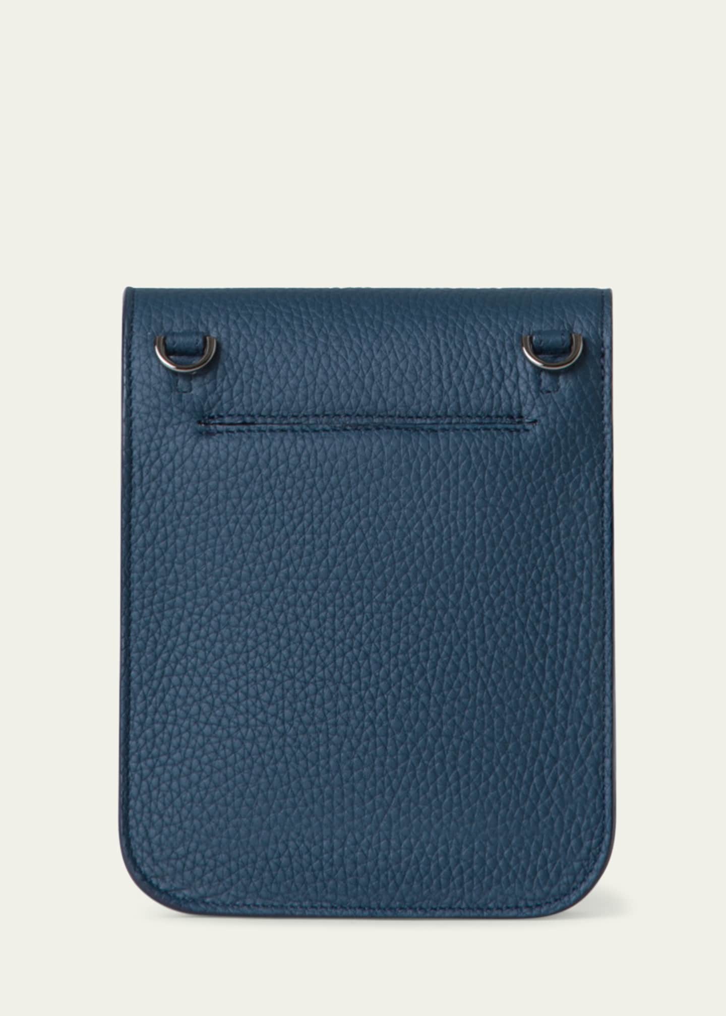 Akris Anouk Mini Flap Leather Messenger Bag Image 3 of 5