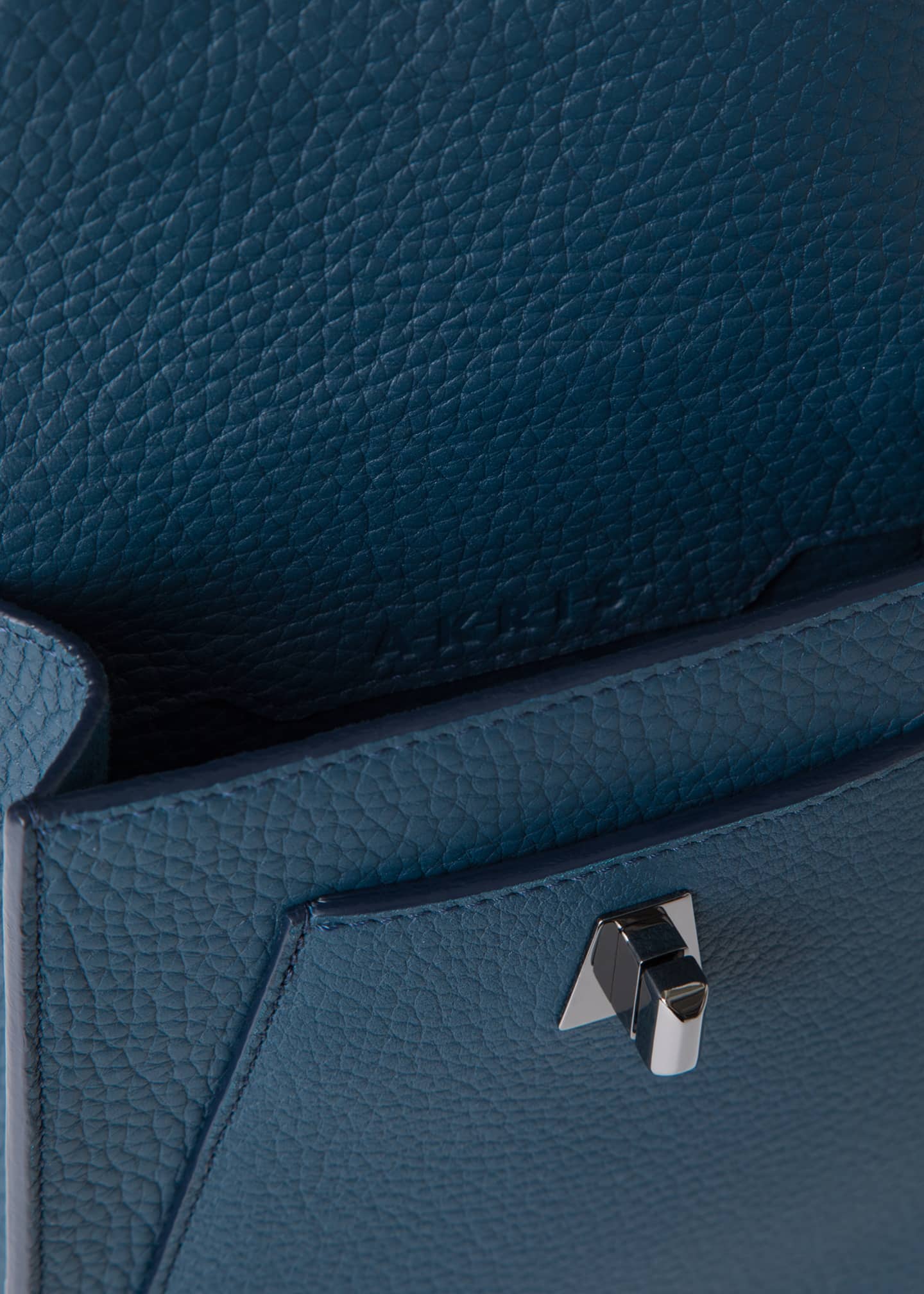 Akris Anouk Mini Flap Leather Messenger Bag Image 4 of 5