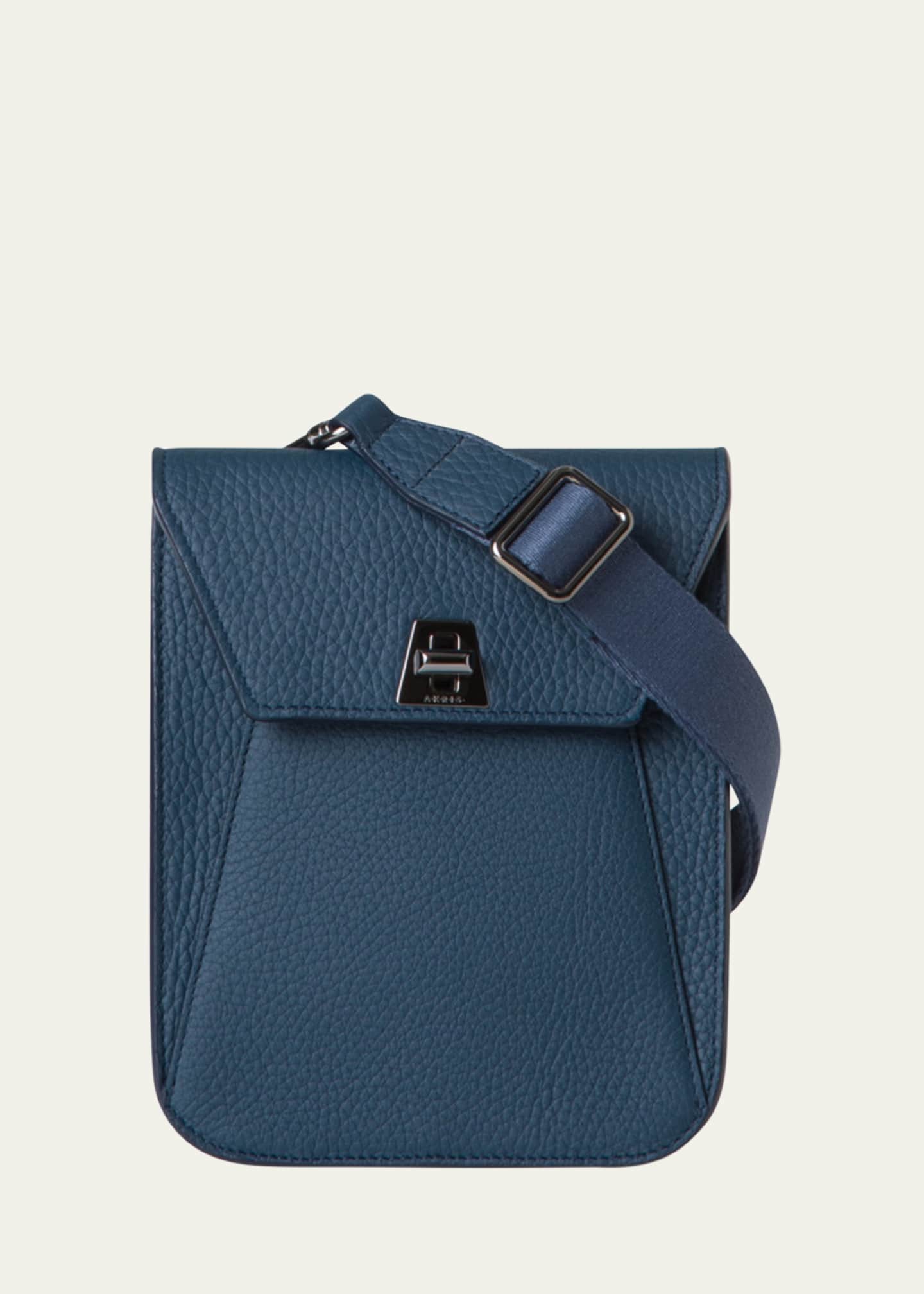 Akris Anouk Mini Flap Leather Messenger Bag Image 1 of 5