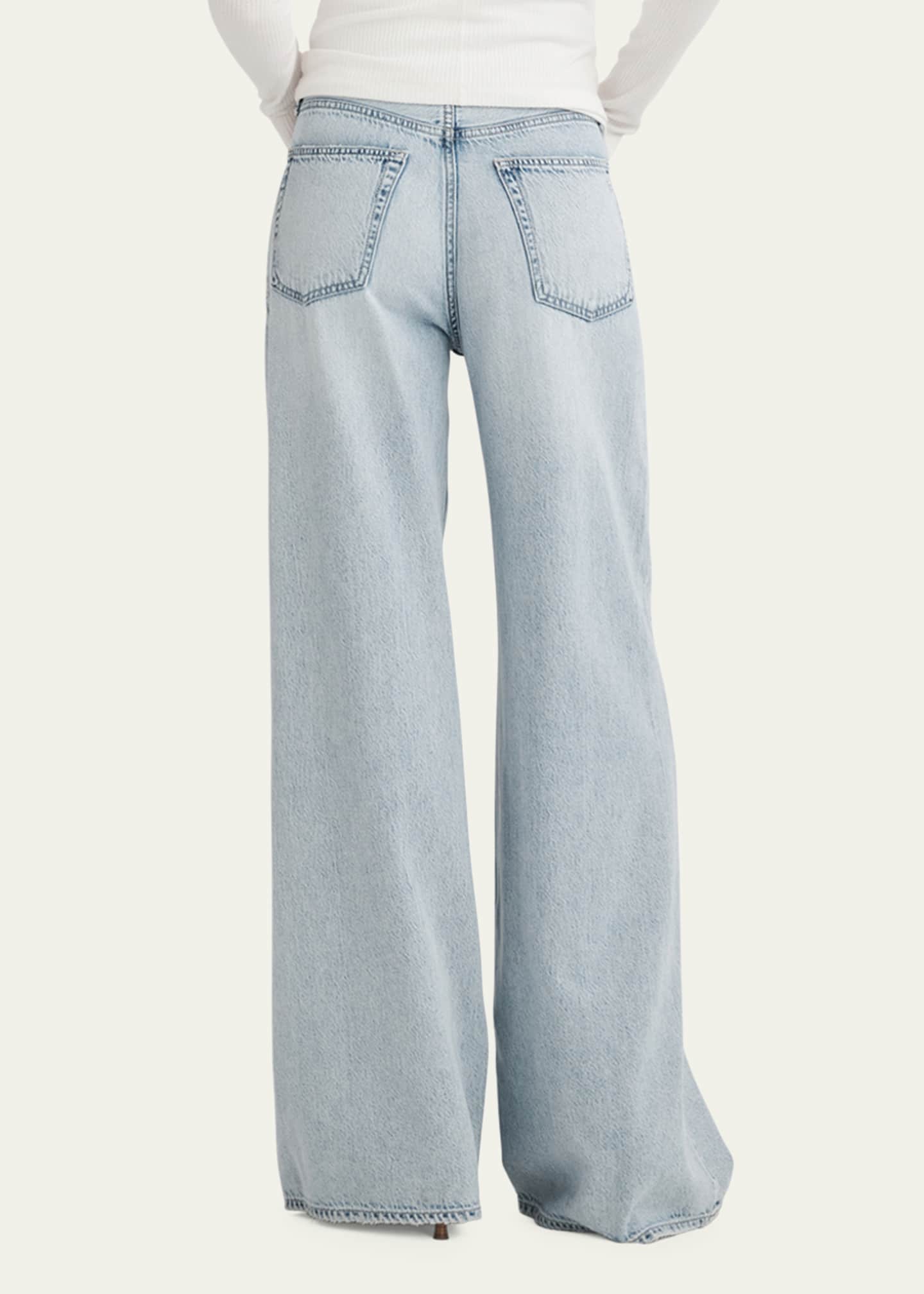 Featherweight Sofie Wide-Leg Jeans - Thumbnail 3