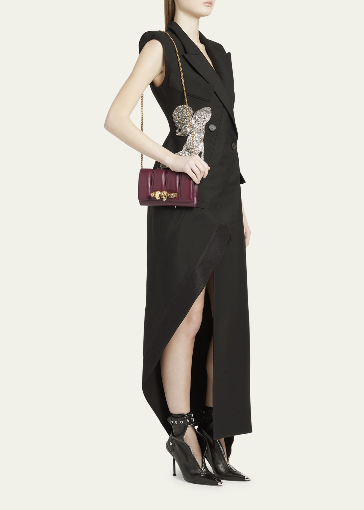 Alexander MCQueen Slash Clutch main image 1