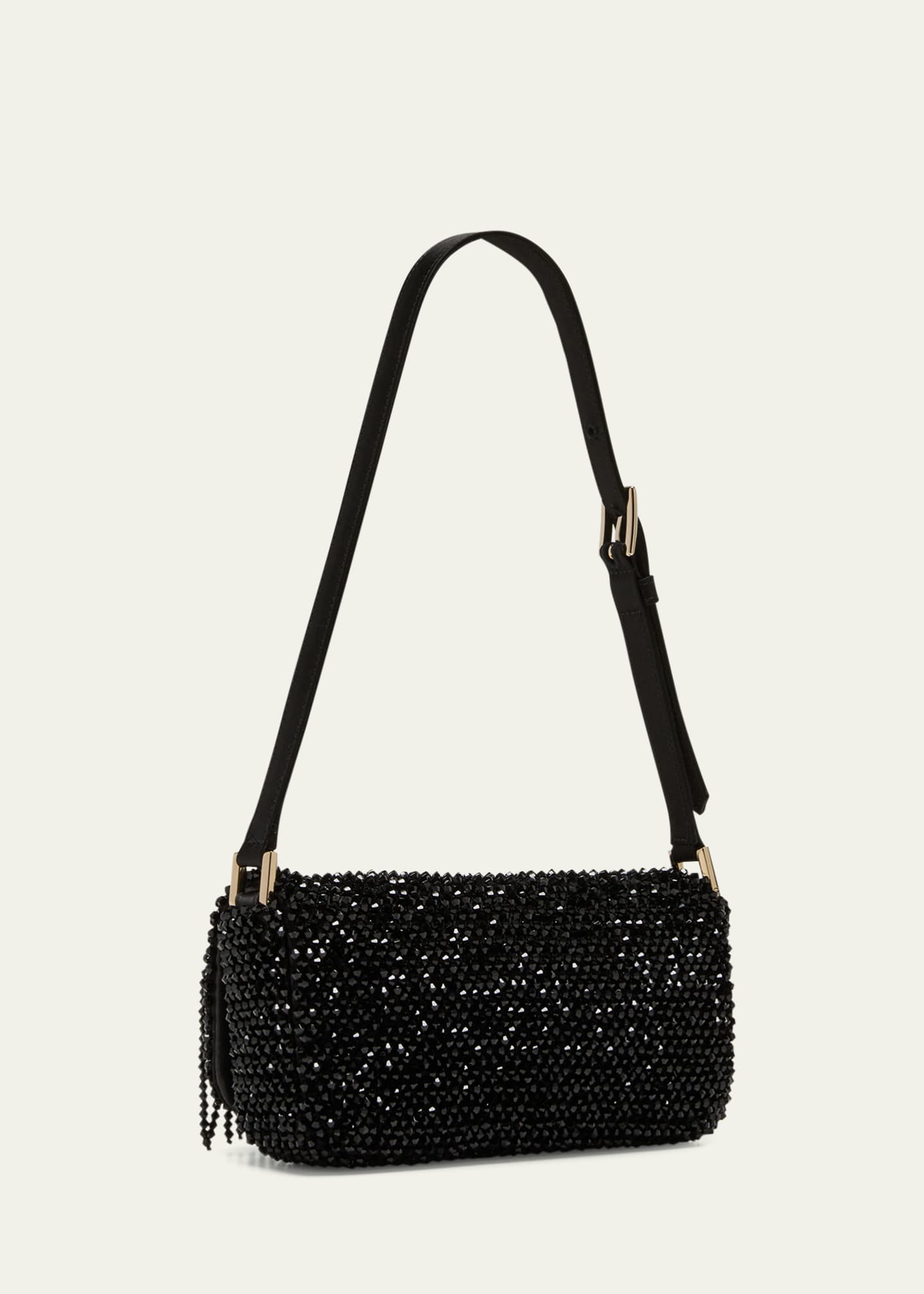 Jimmy Choo Avenue Mini Crystal Fringe Shoulder Bag Bergdorf Goodman