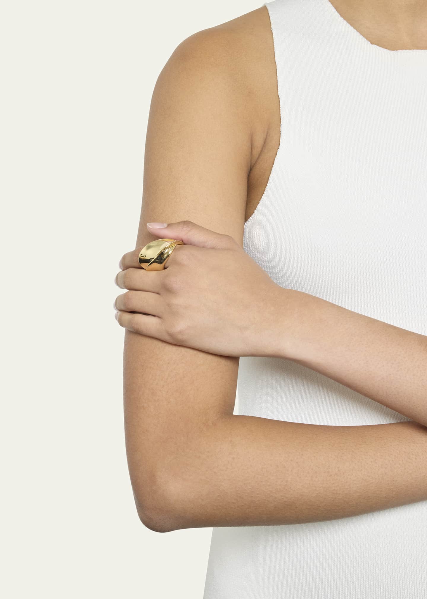 Dries Criel 18k Yellow Gold Flux Ring Image 2 of 4