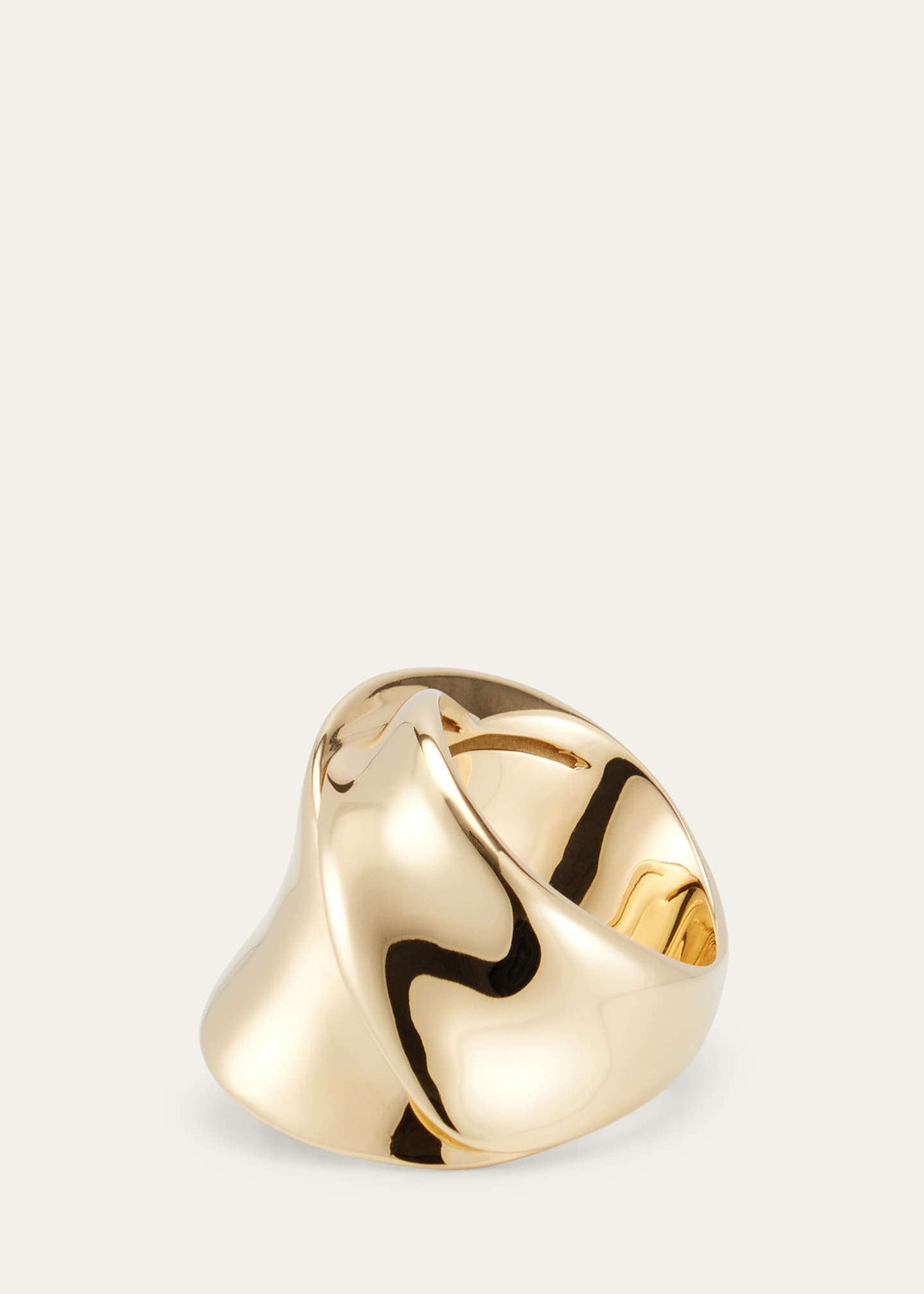 Dries Criel 18k Yellow Gold Flux Ring Image 3 of 4