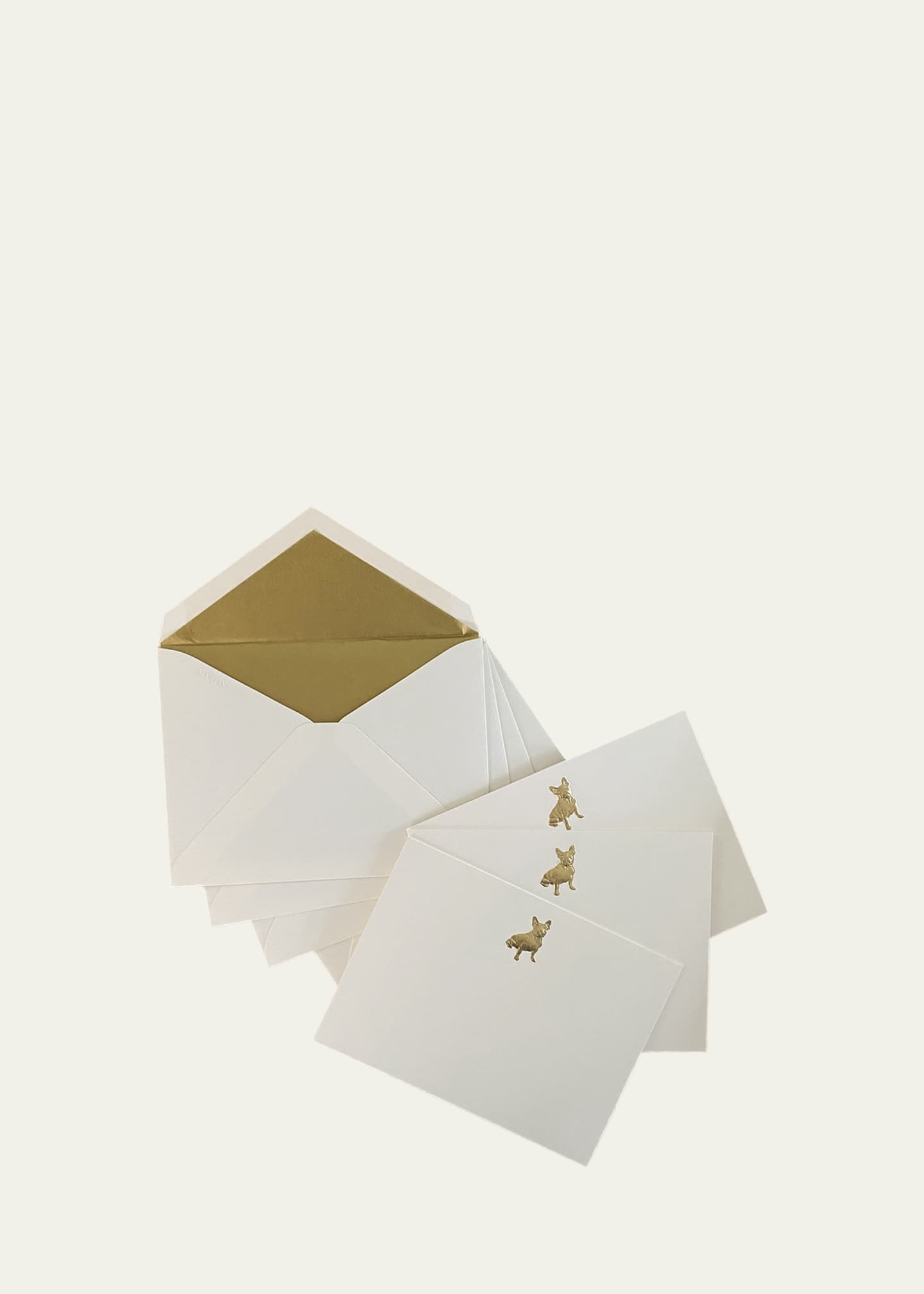 Martin Frampton Frenchie Dog Stationery Set, 12 Cards & Envelopes Image 3 of 5