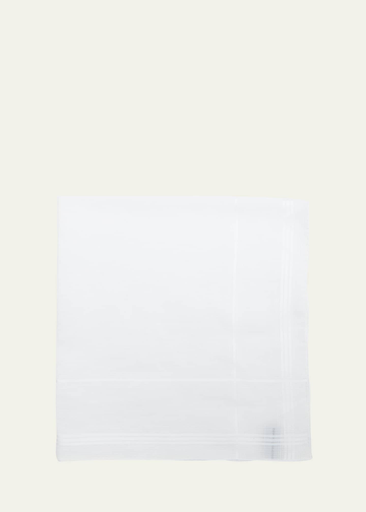 Simonnot Godard Men's Cotton-Linen Batiste Handkerchief