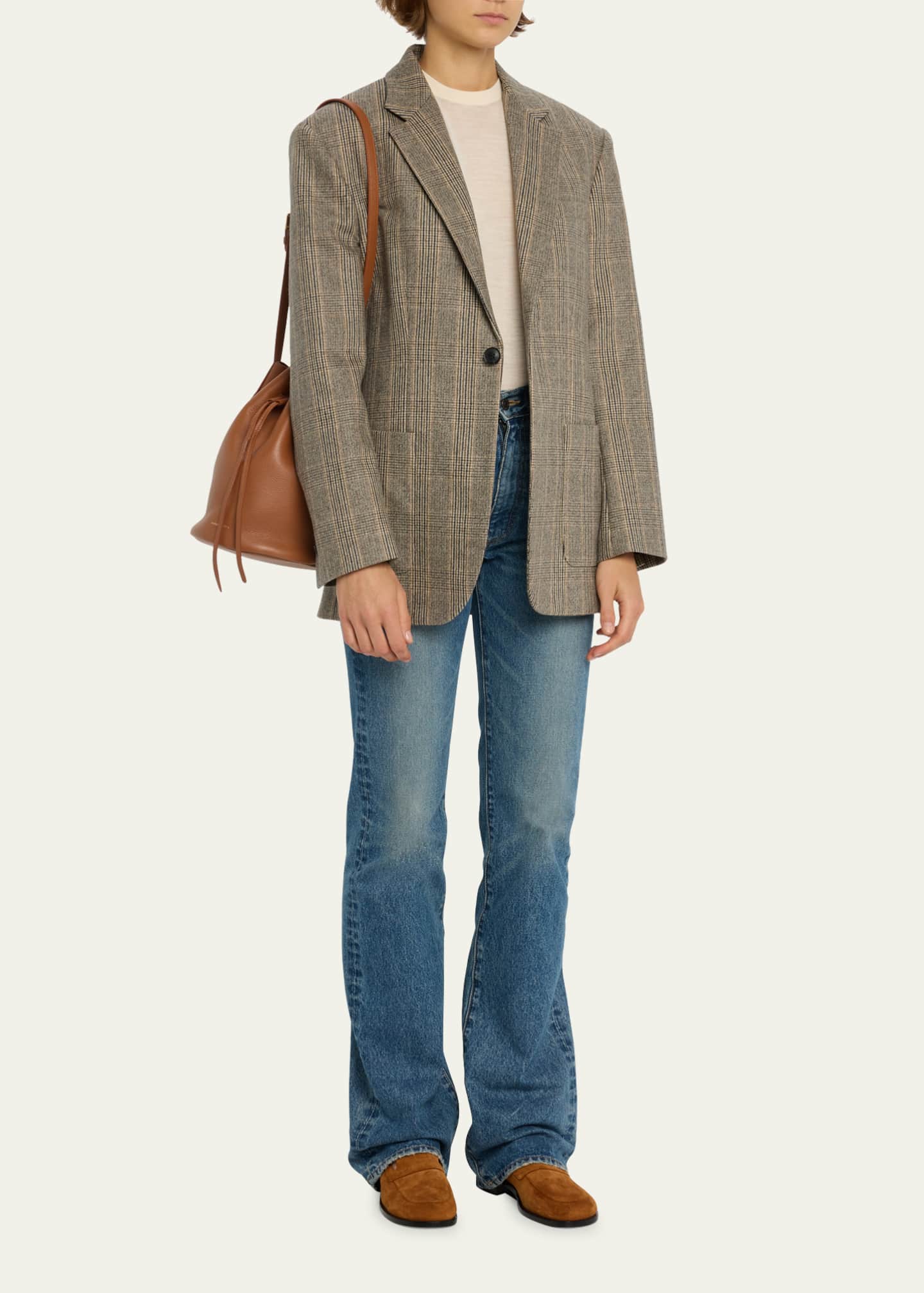 Mansur gavriel drawstring discount hobo
