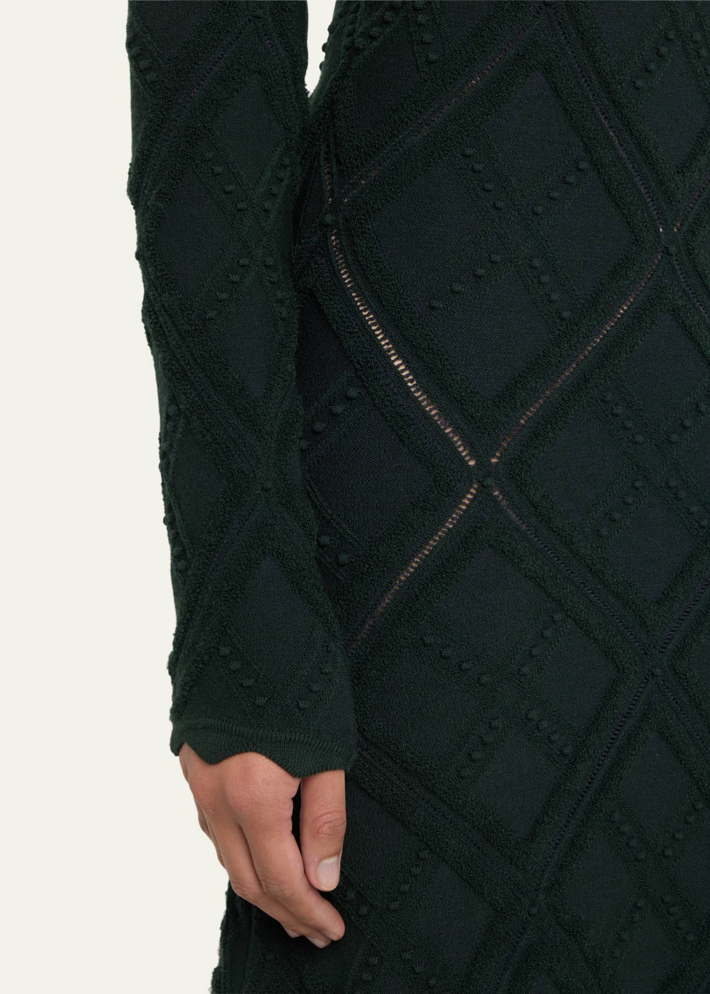 Burberry wool shop knit dress