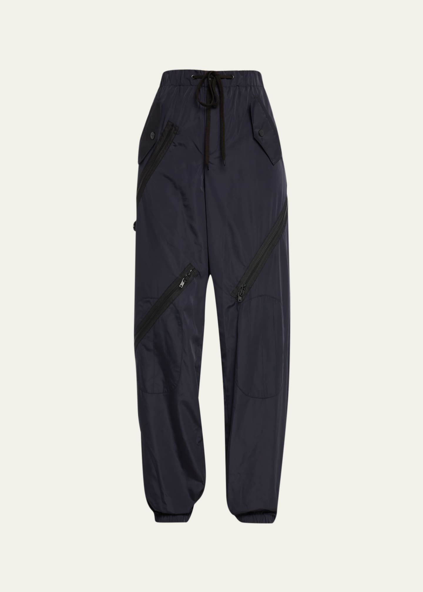 Monse Multi Zipper Drawstring Cargo Pants Bergdorf Goodman