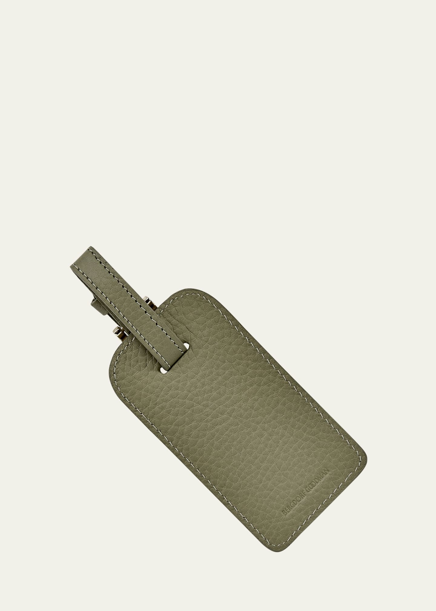 Bergdorf Goodman Leather Luggage Tag Image 2 of 3