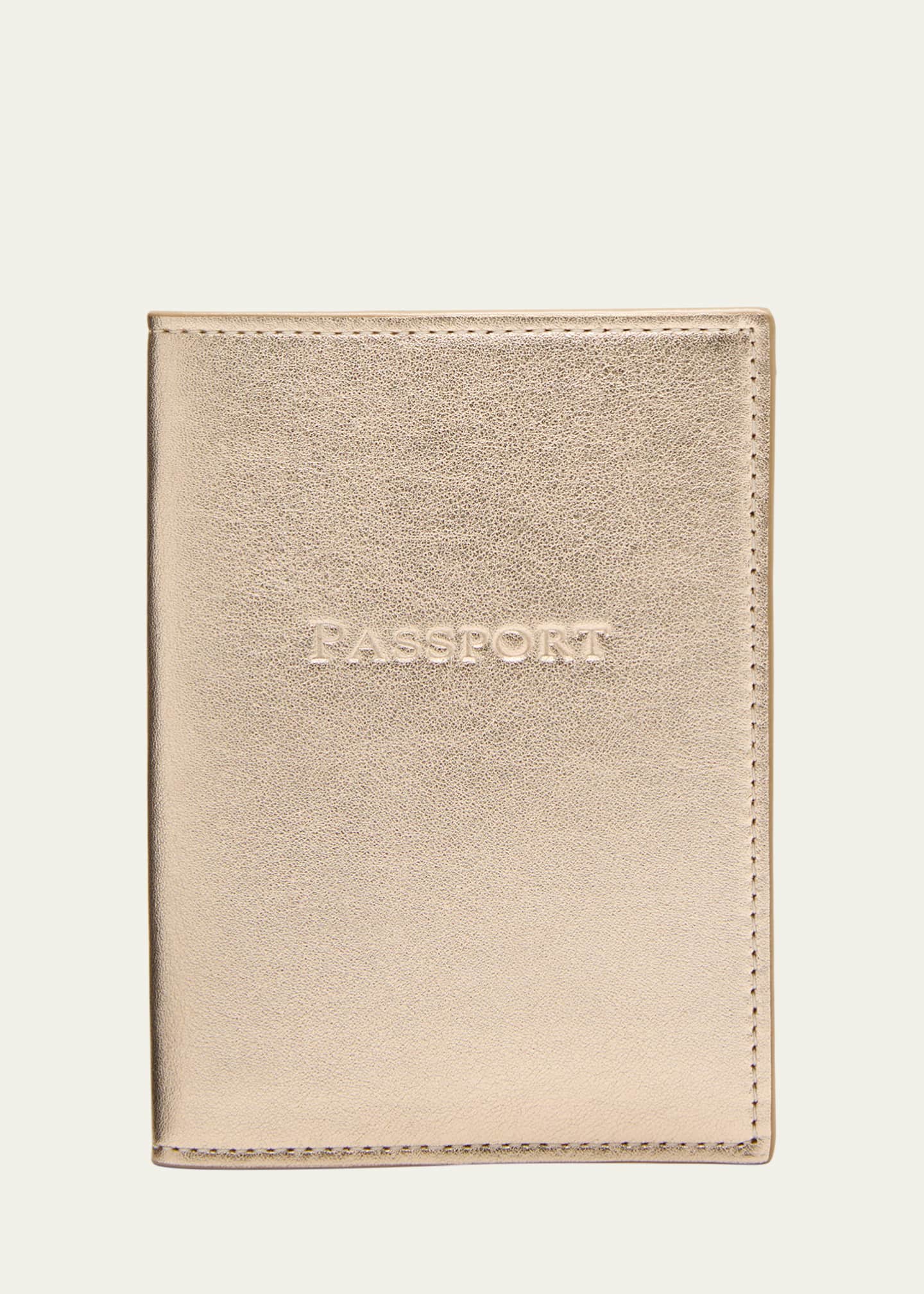 Bergdorf Goodman Leather Passport Holder Image 1 of 2