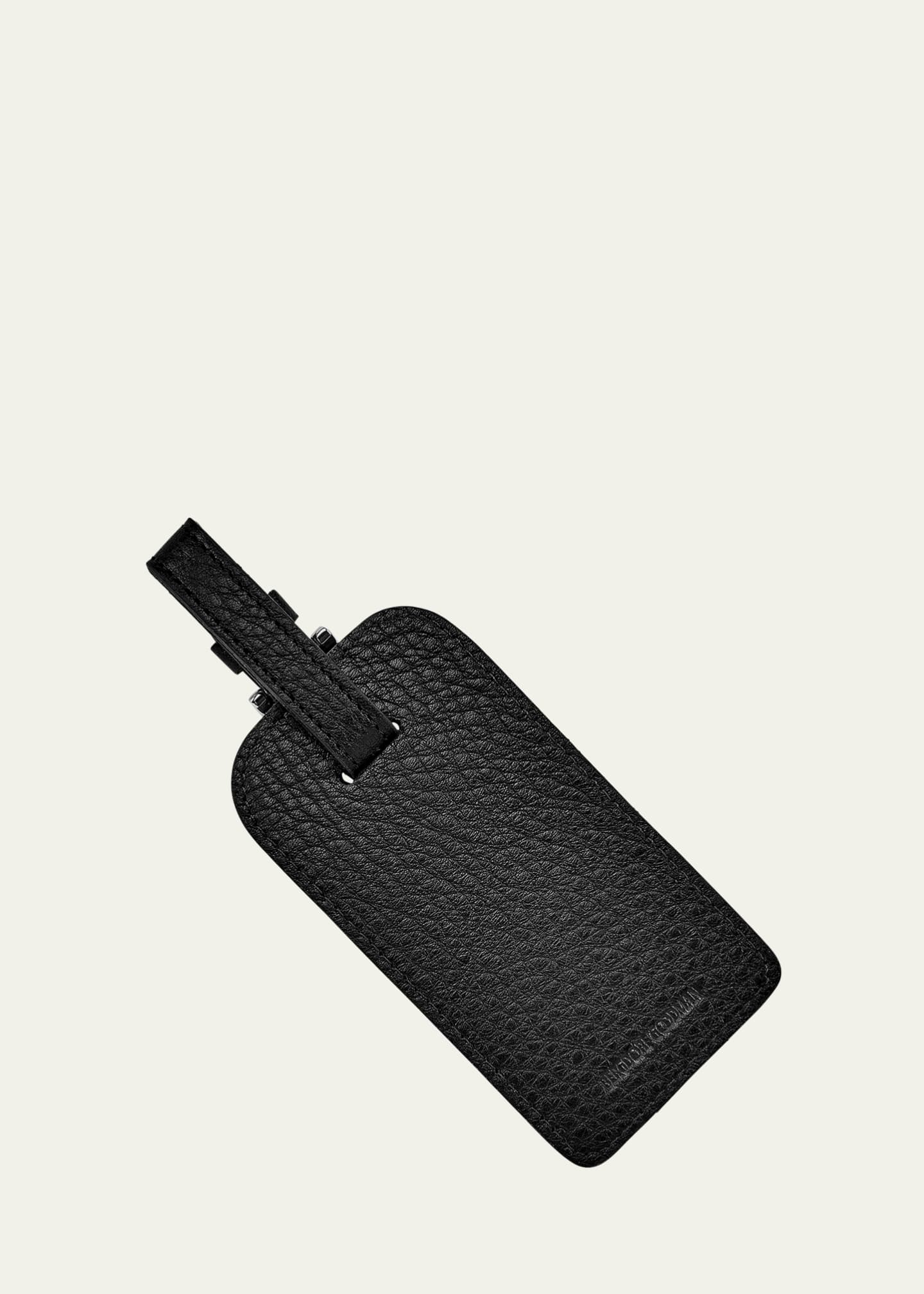 Bergdorf Goodman Leather Luggage Tag Image 2 of 3