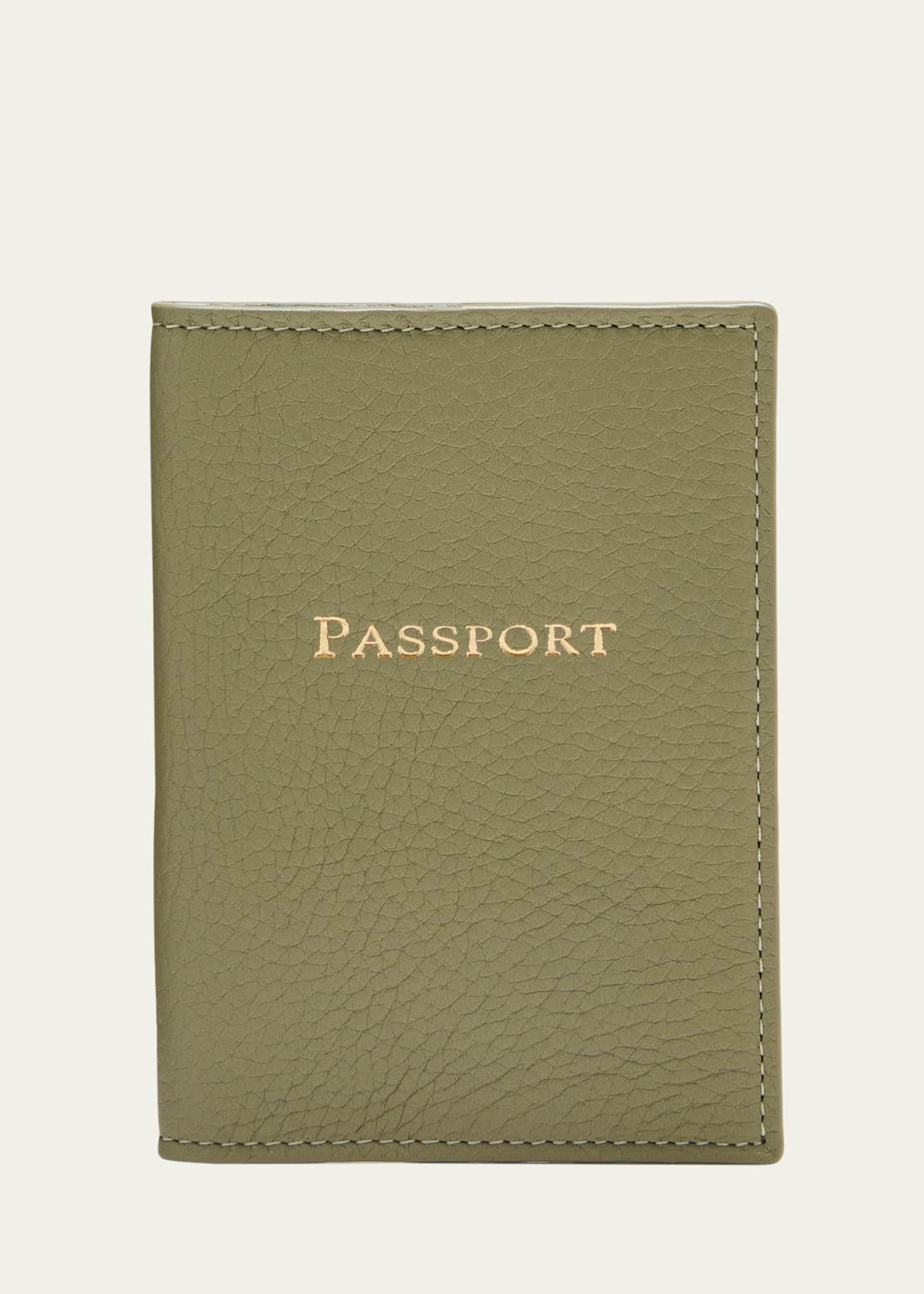 Bergdorf Goodman Leather Passport Holder Image 1 of 2