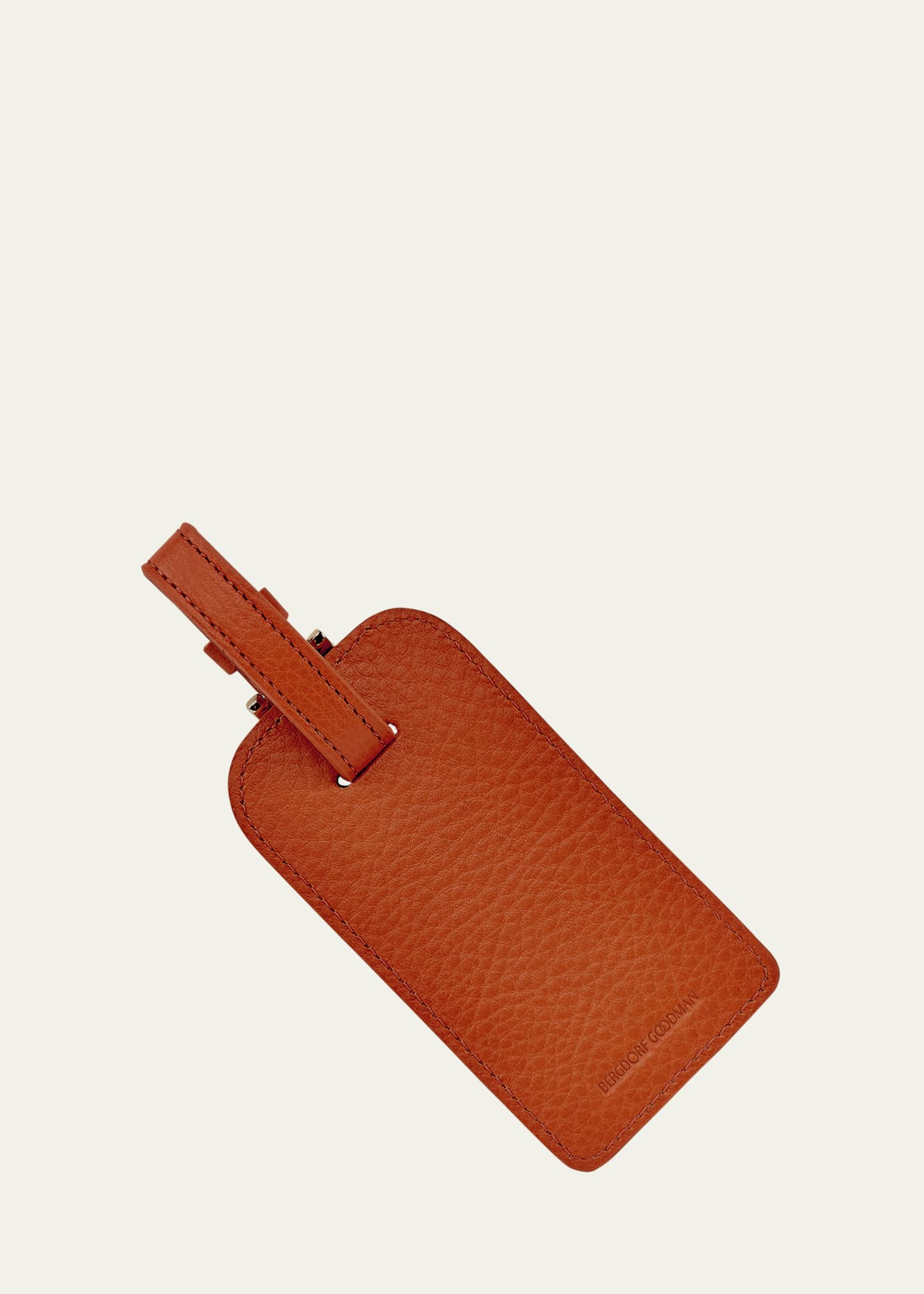 Bergdorf Goodman Leather Luggage Tag Image 2 of 3