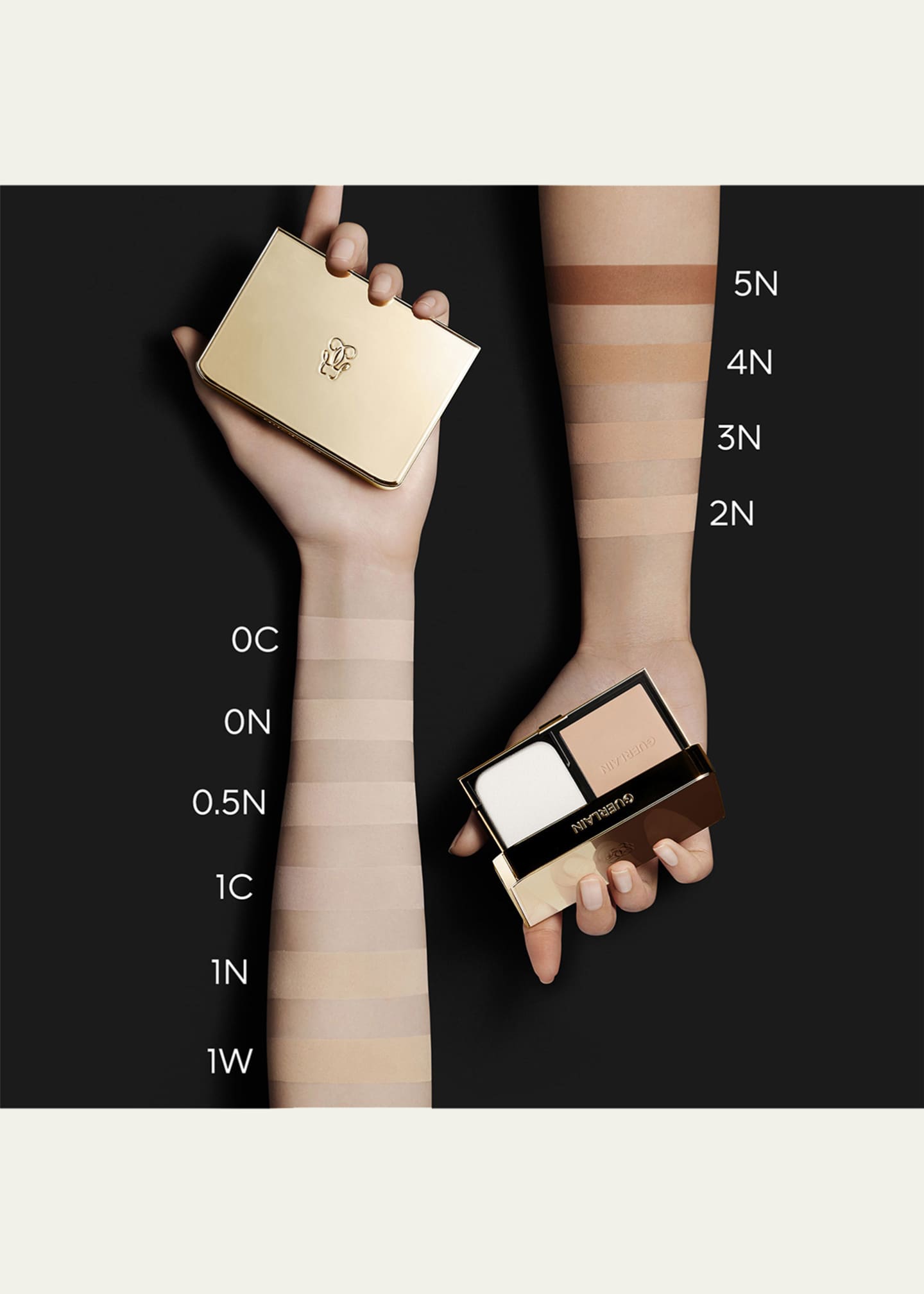 Guerlain Parure Gold Skin Control High Perfection Matte Powder Foundation Refill, 0.01 oz. Image 4 of 5