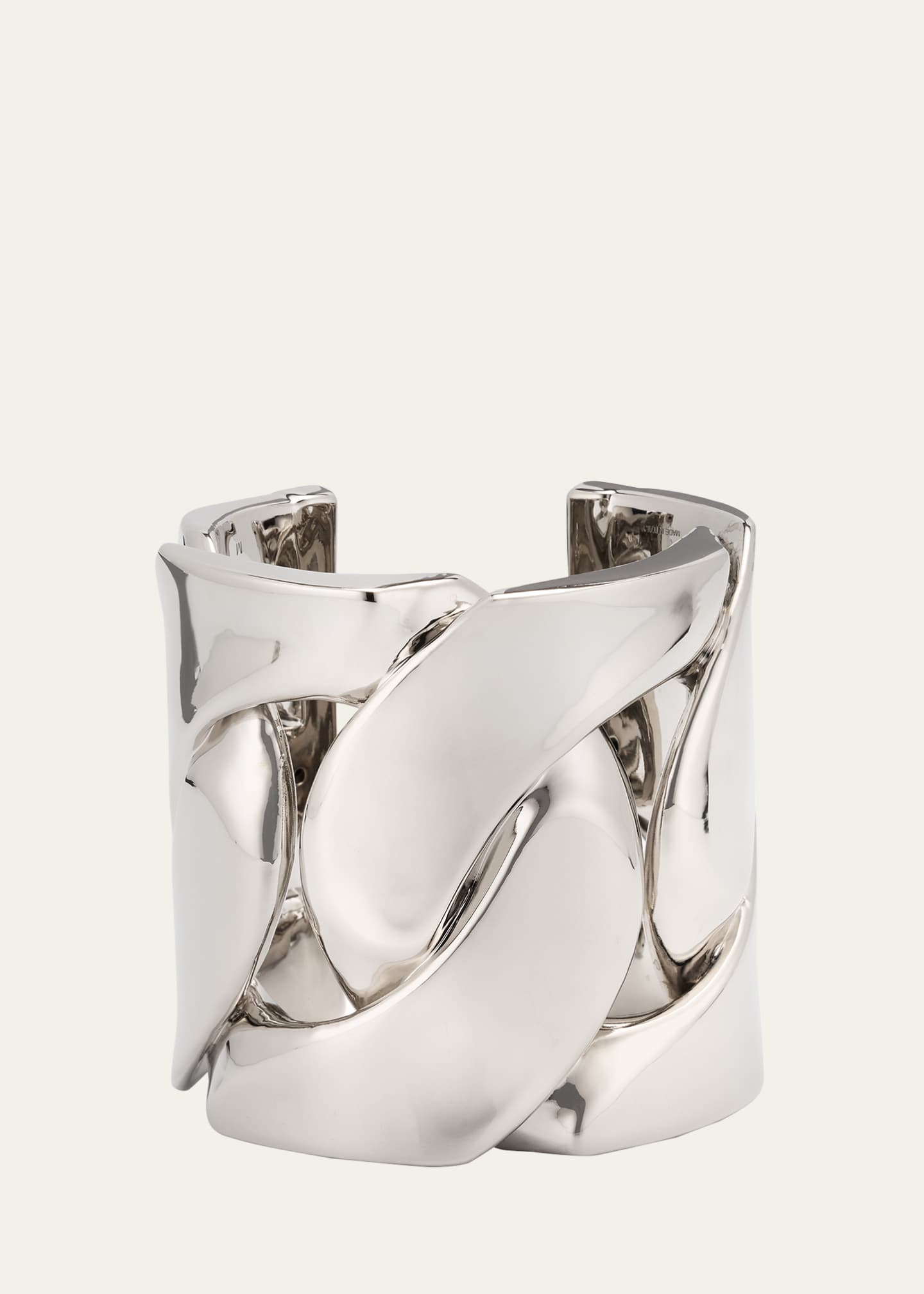 McQueen Chain Open Cuff Bracelet Image 1 of 4