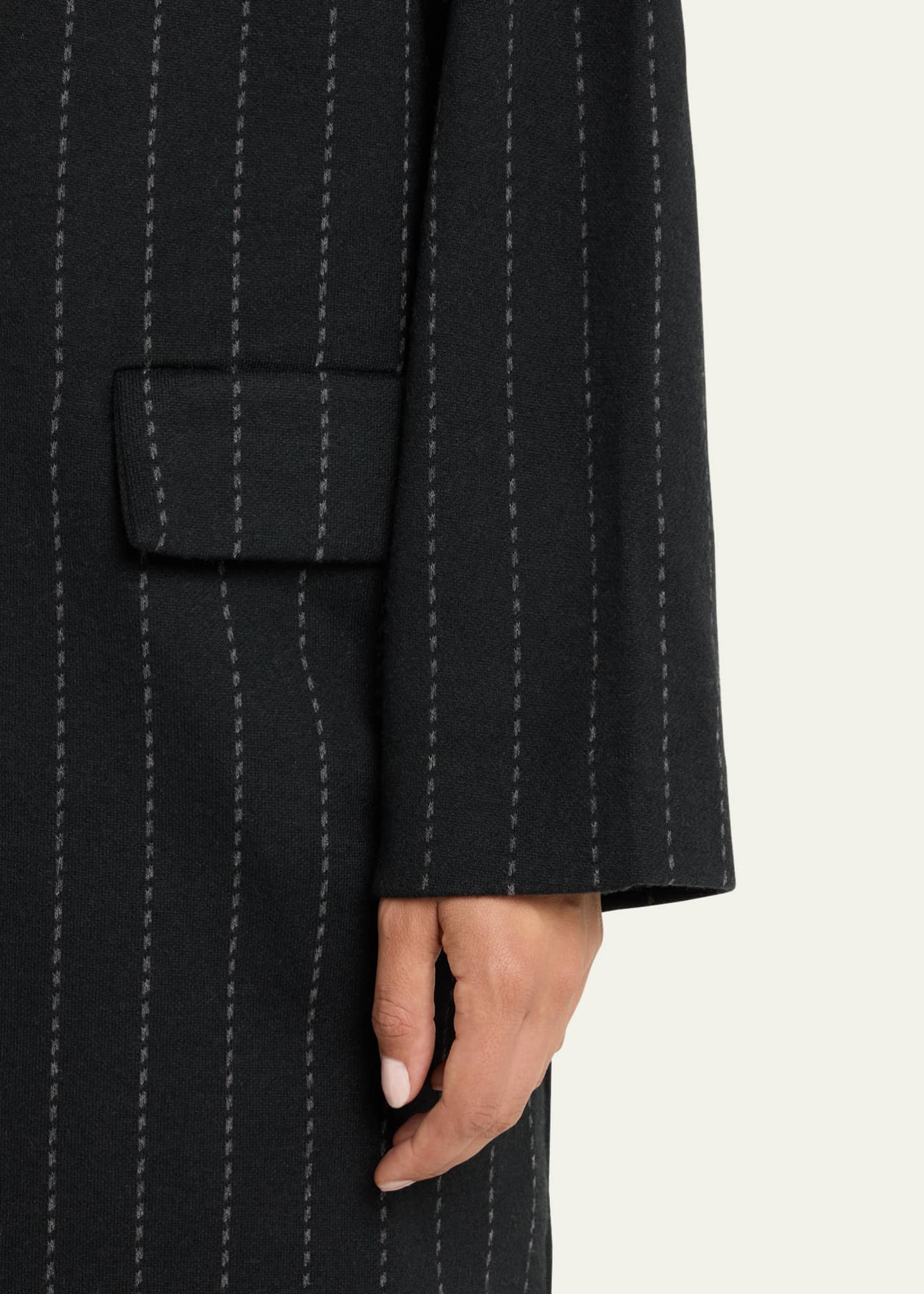 Majestic Filatures Merino Wool Novelty Stripe Jacket - Bergdorf Goodman