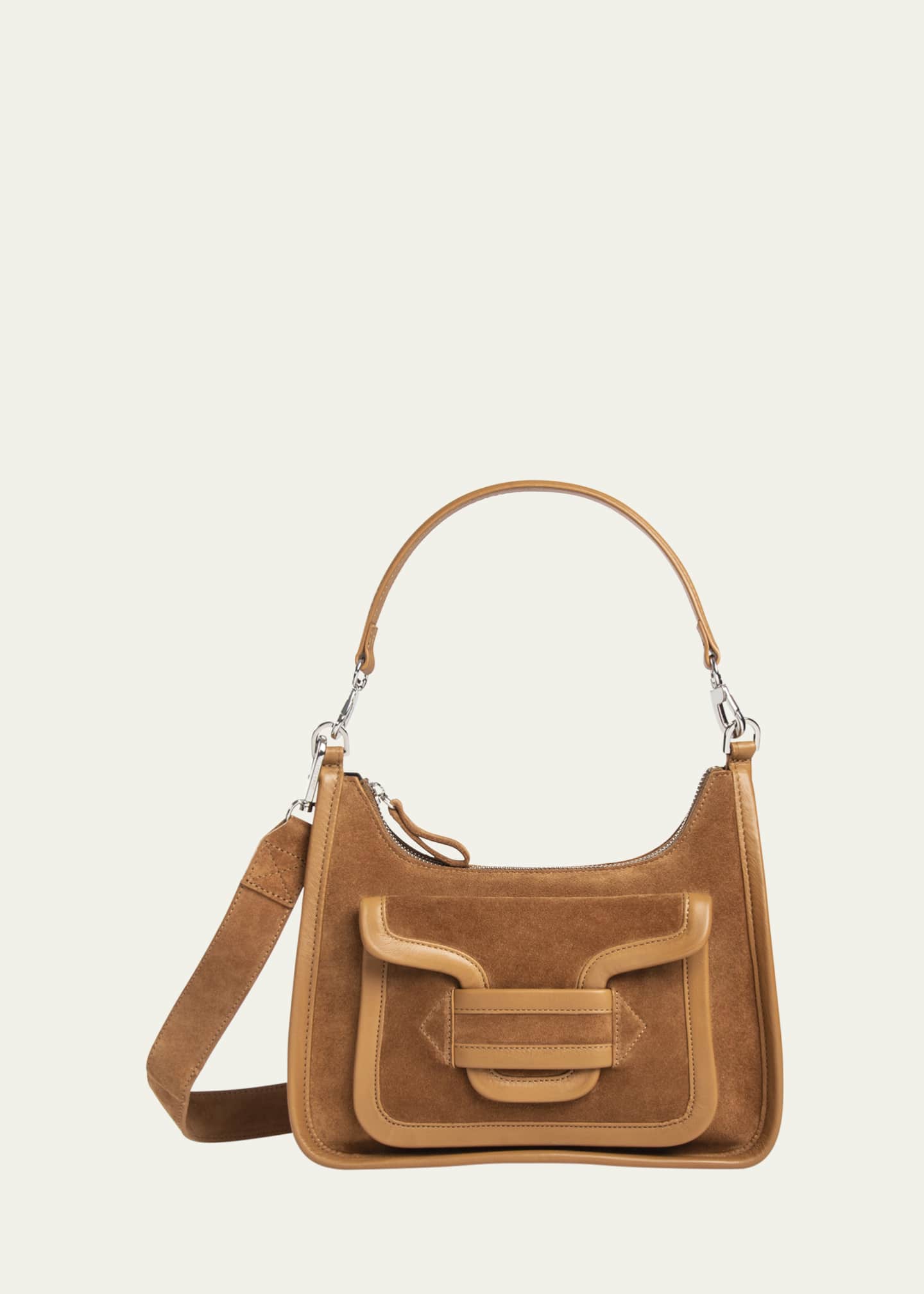 Pierre Hardy Bordeaux Calf Leather Bos Taurus Shoulder Bag