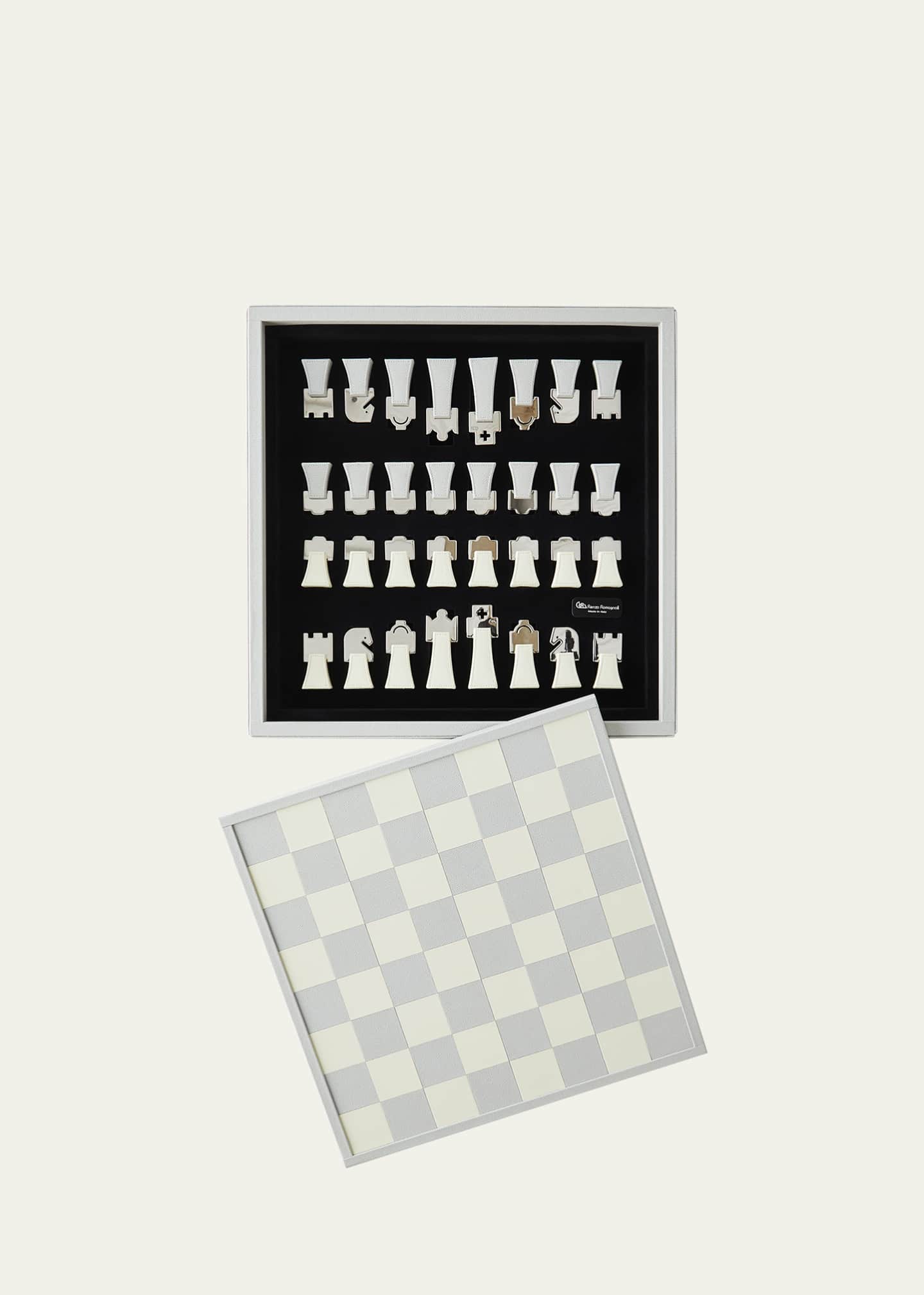 Renzo Romagnoli Luxor Grey Chessboard Image 2 of 5