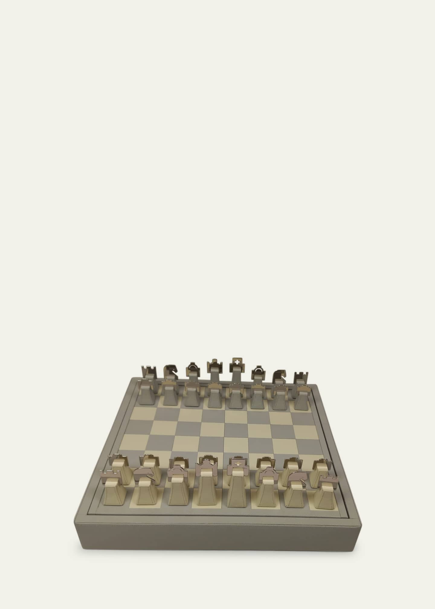 Renzo Romagnoli Luxor Grey Chessboard Image 3 of 5