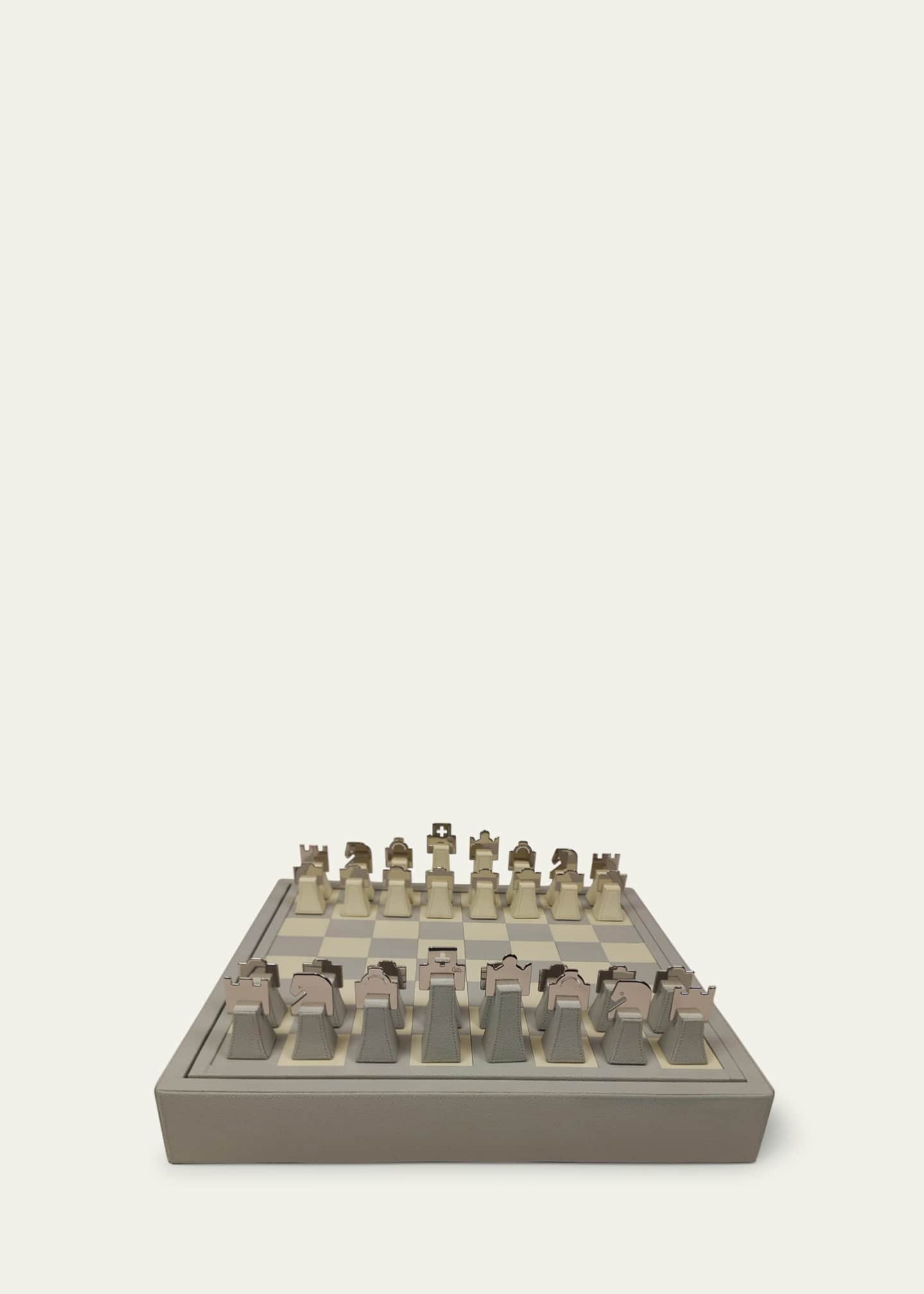 Renzo Romagnoli Luxor Grey Chessboard Image 5 of 5