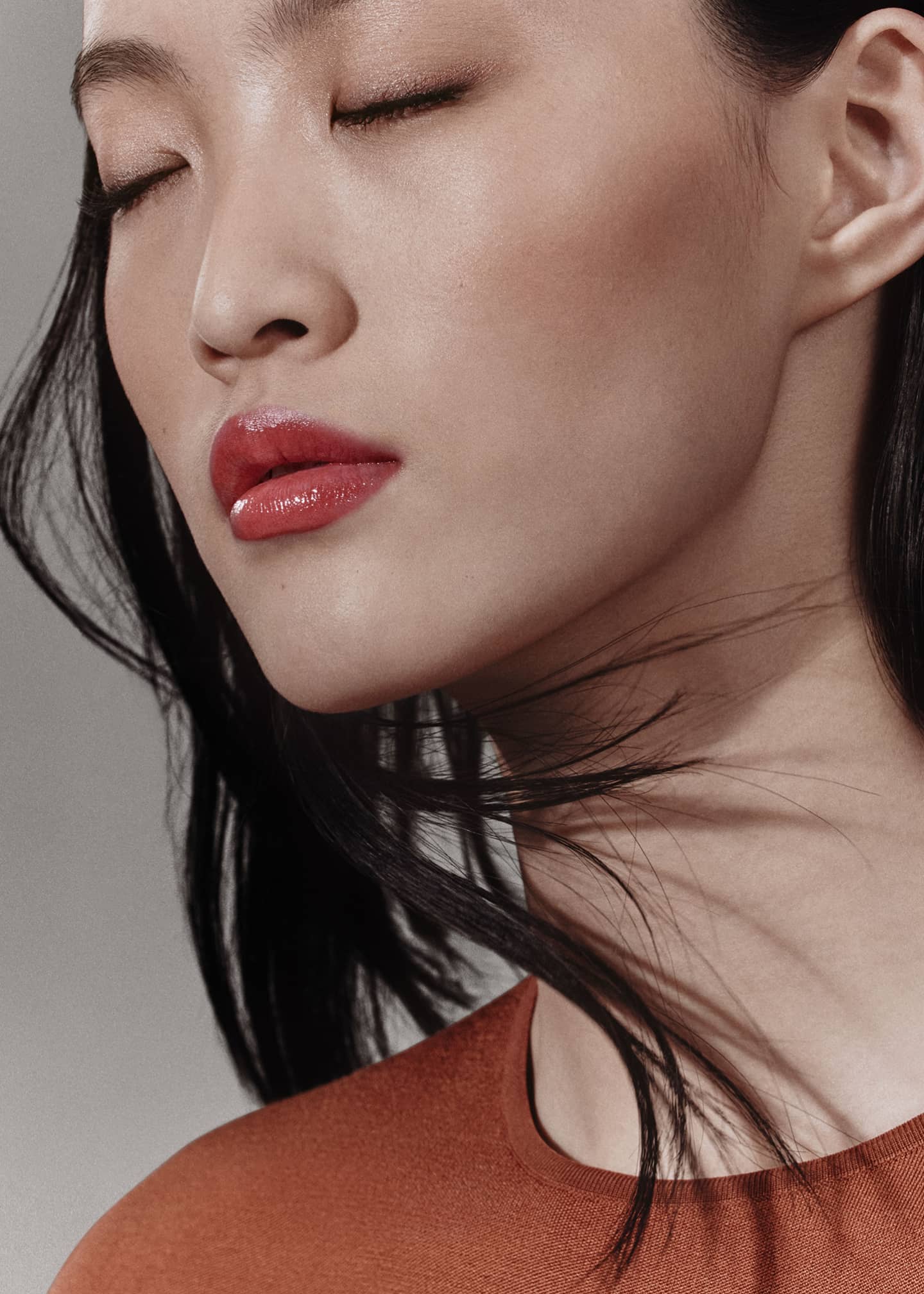 Hermes Rouge Hermès Shiny Lipstick Limited Edition, 72 Rouge Bruni Image 3 of 5