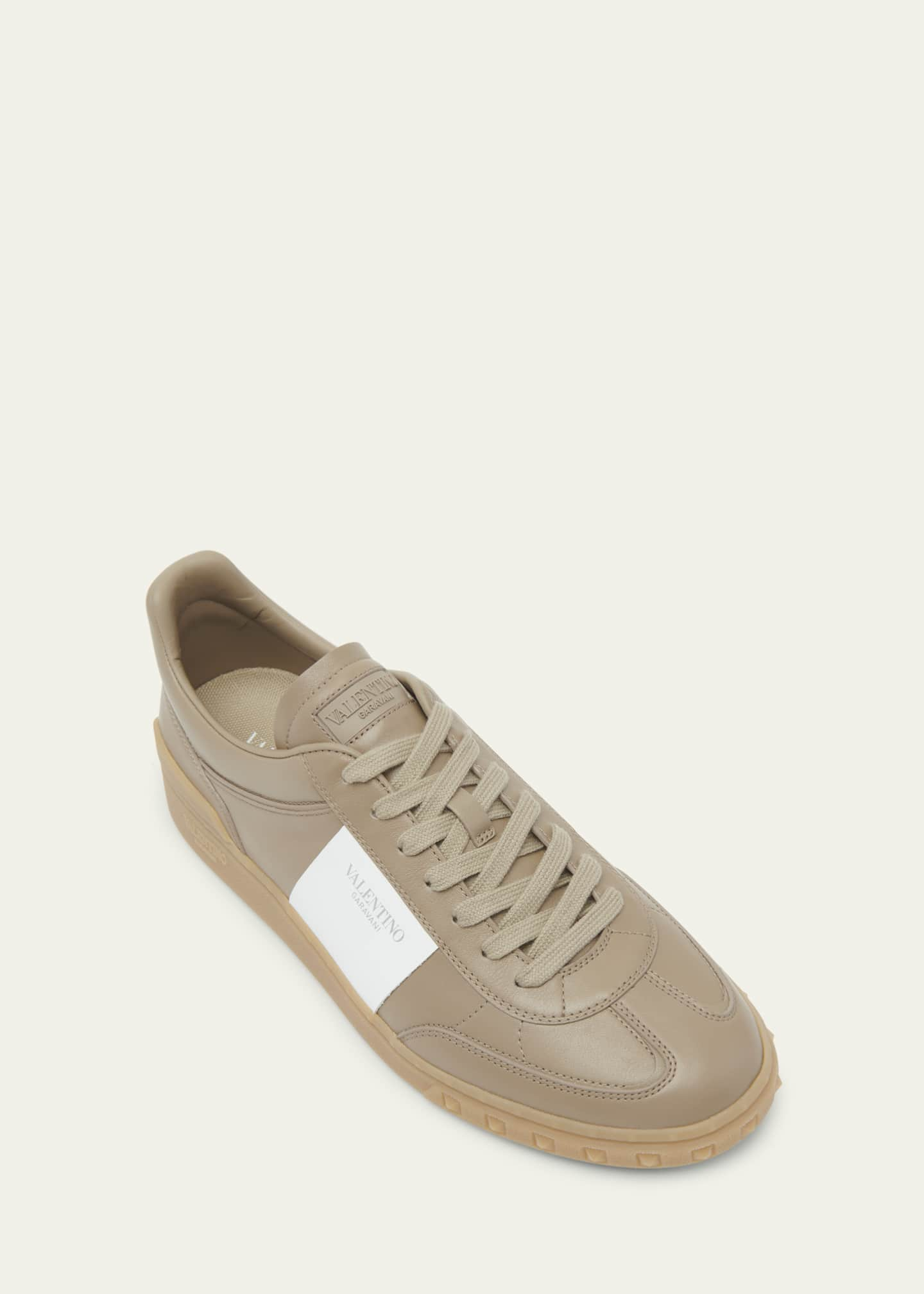 Valentino Garavani Men's Upvillage Leather Low-Top Sneakers