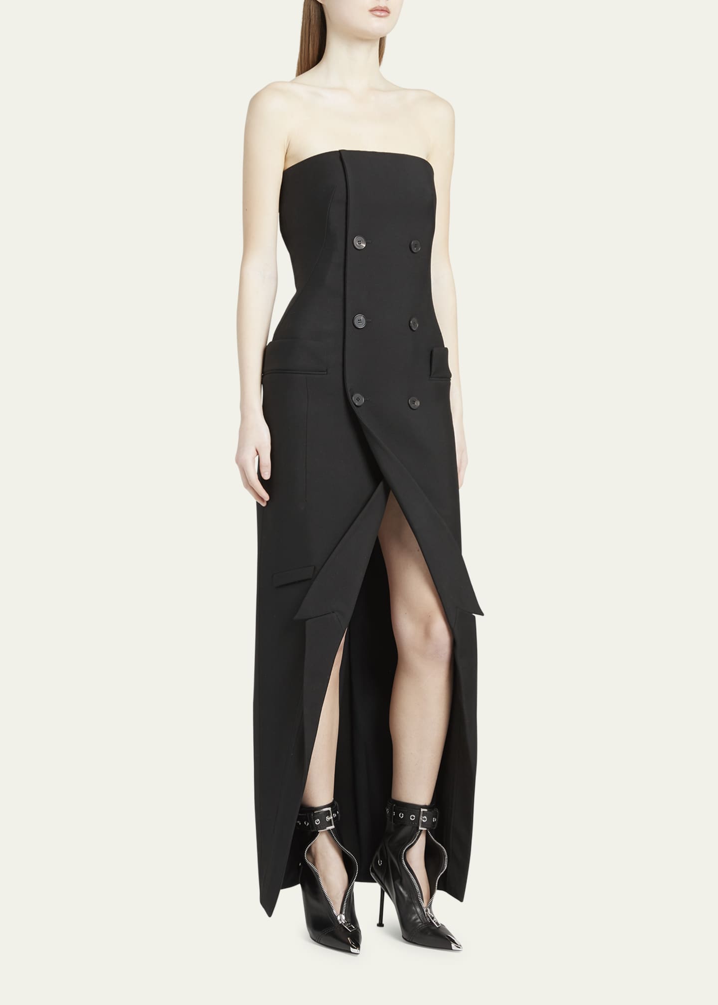 Alexander mcqueen blazer dress hot sale