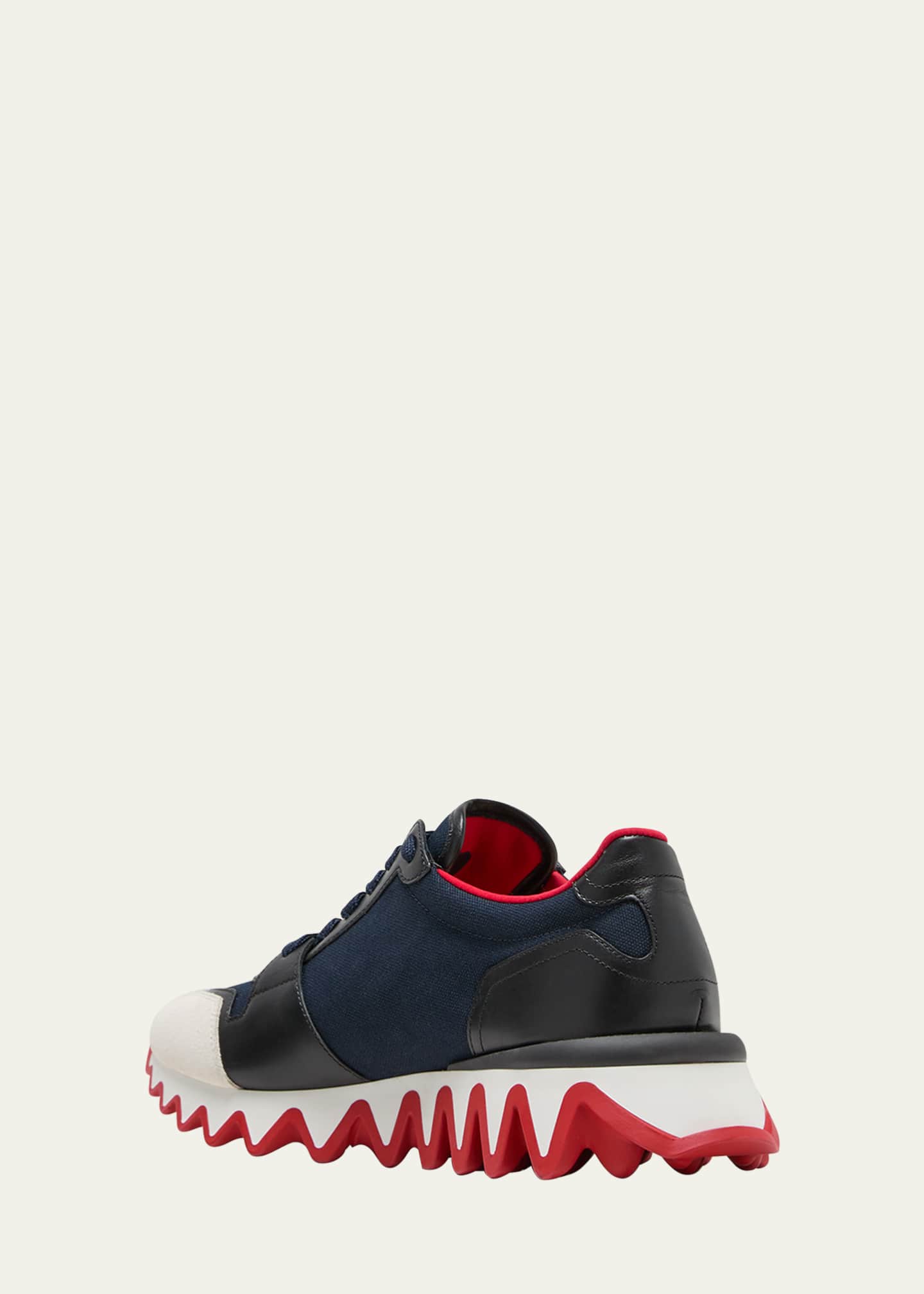 Christian Louboutin Men s Nastroshark Canvas Runner Sneakers