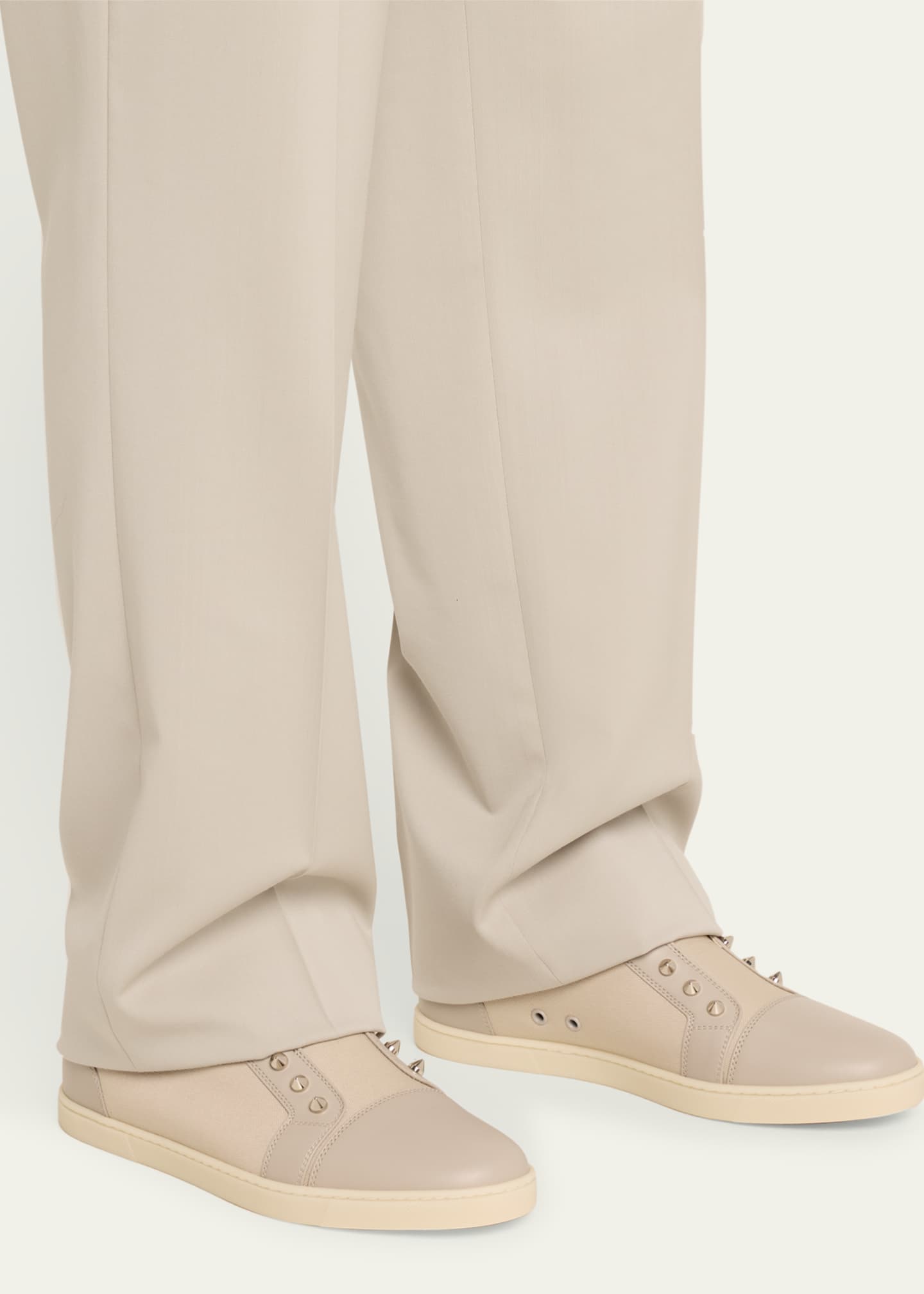 Christian Louboutin Men's F.A.V. Fique A Vontade Slip-On Sneakers Image 2 of 5