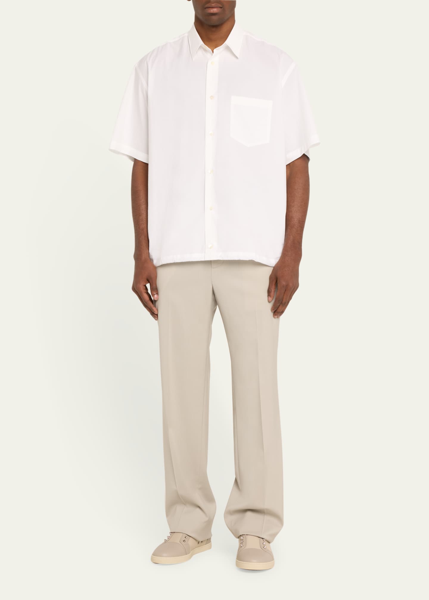 Christian Louboutin Men's F.A.V. Fique A Vontade Slip-On Sneakers Image 3 of 5