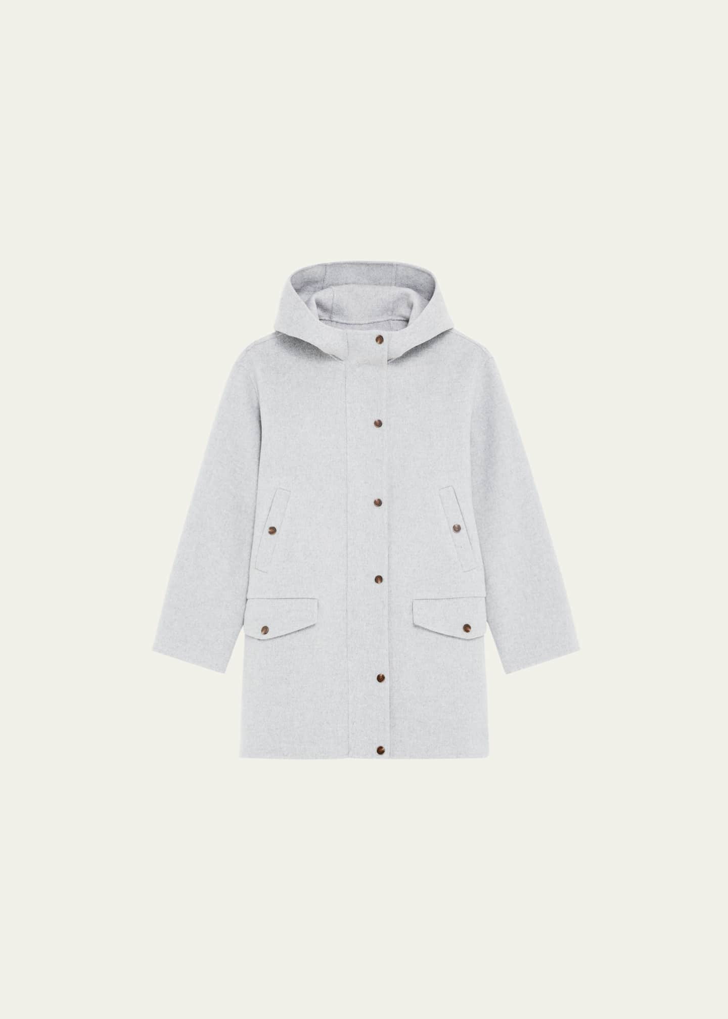 Theory Women's Double-Face Hooded Parka
