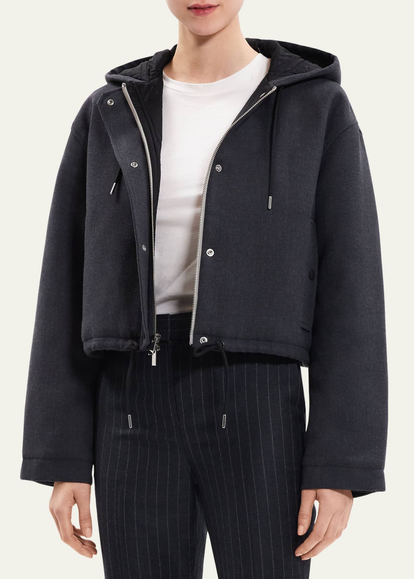 Theory store cropped jacket