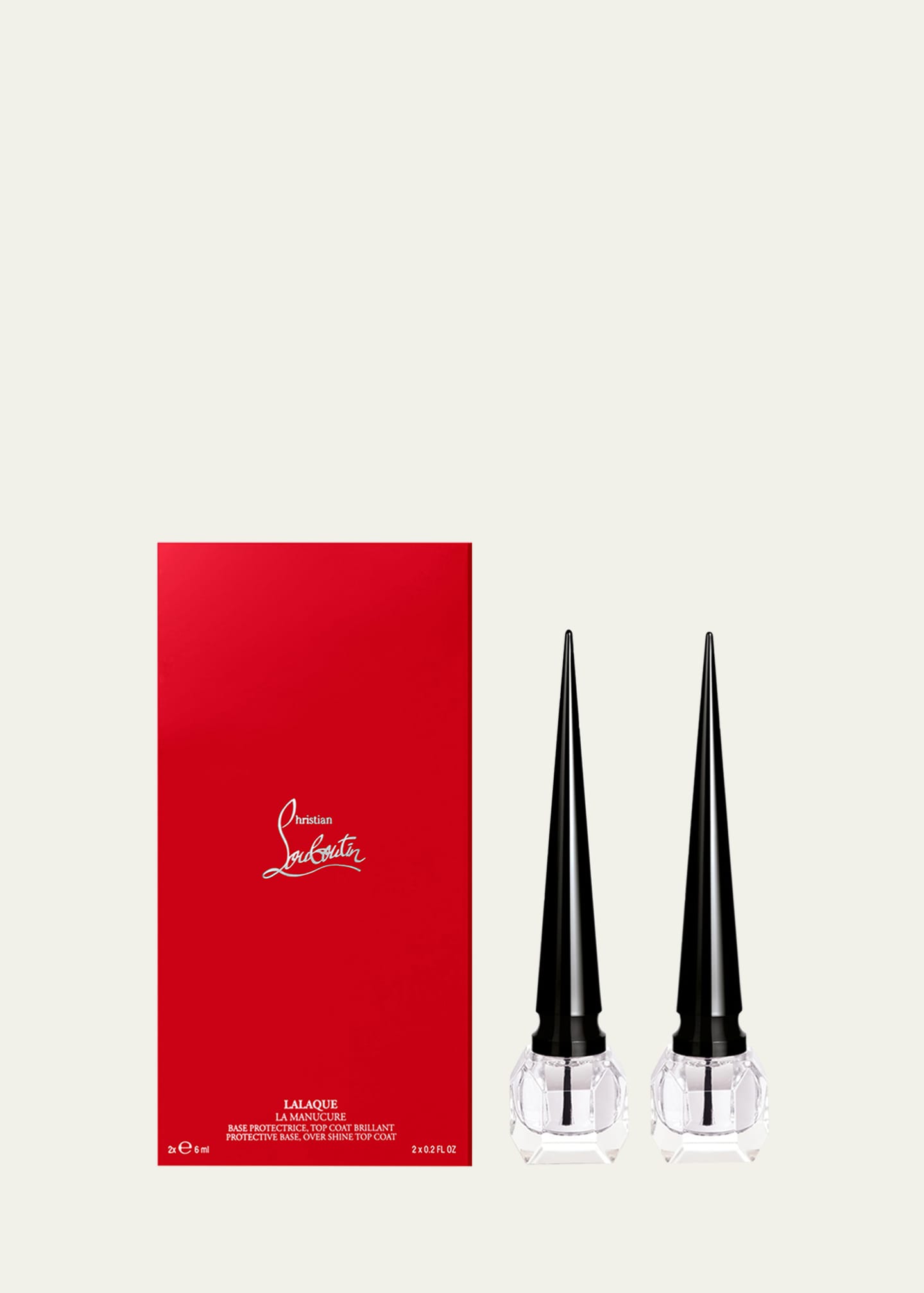 Christian Louboutin Lalaque La Manucure La Base & Le Top Coat, 2 x 0.2 oz. Image 2 of 2
