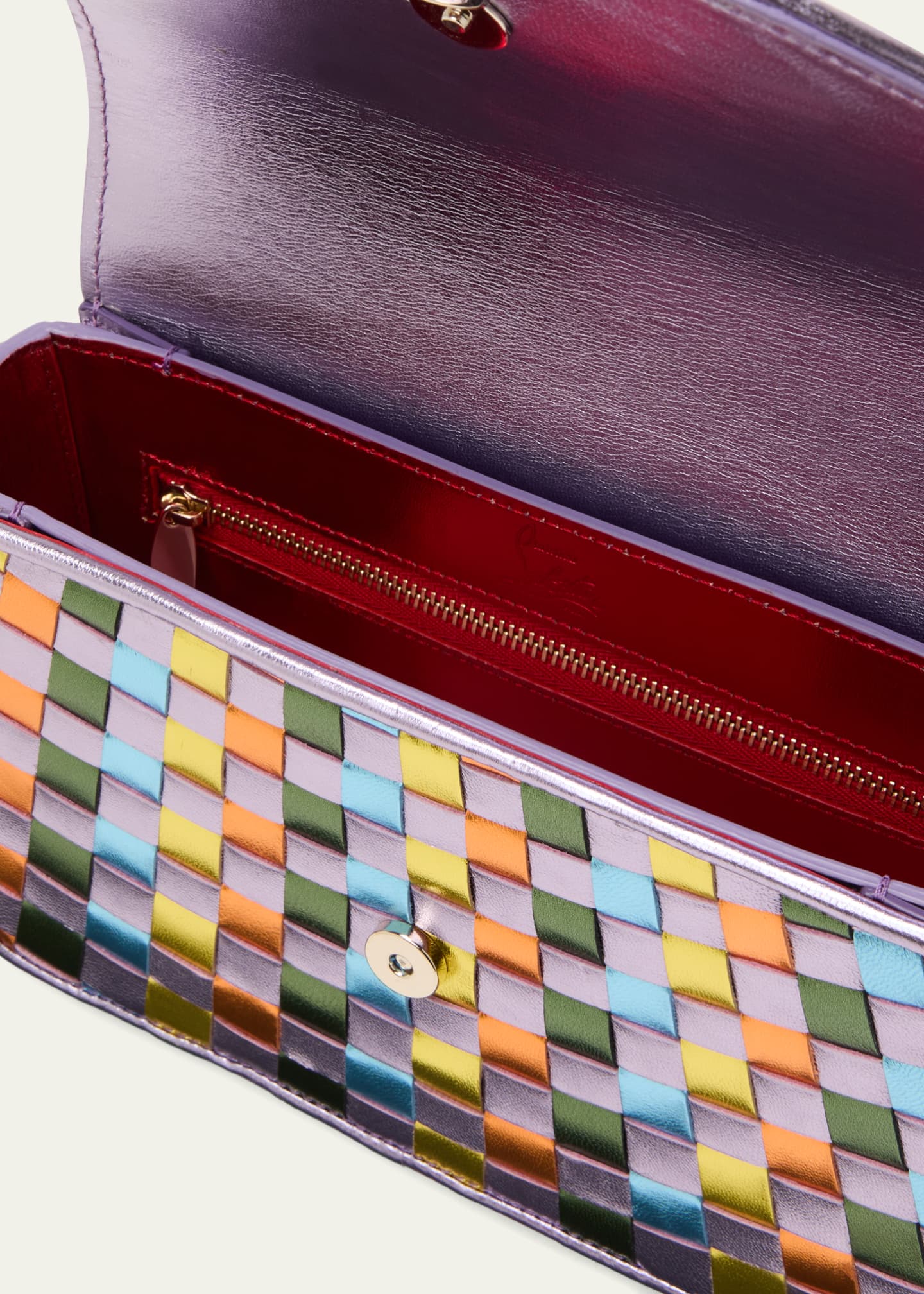 【Christian Louboutin】Loubi クロスラバー スライド☆関税込 Loubi Cross - ミュール - ラバー - ブラック - メンズ