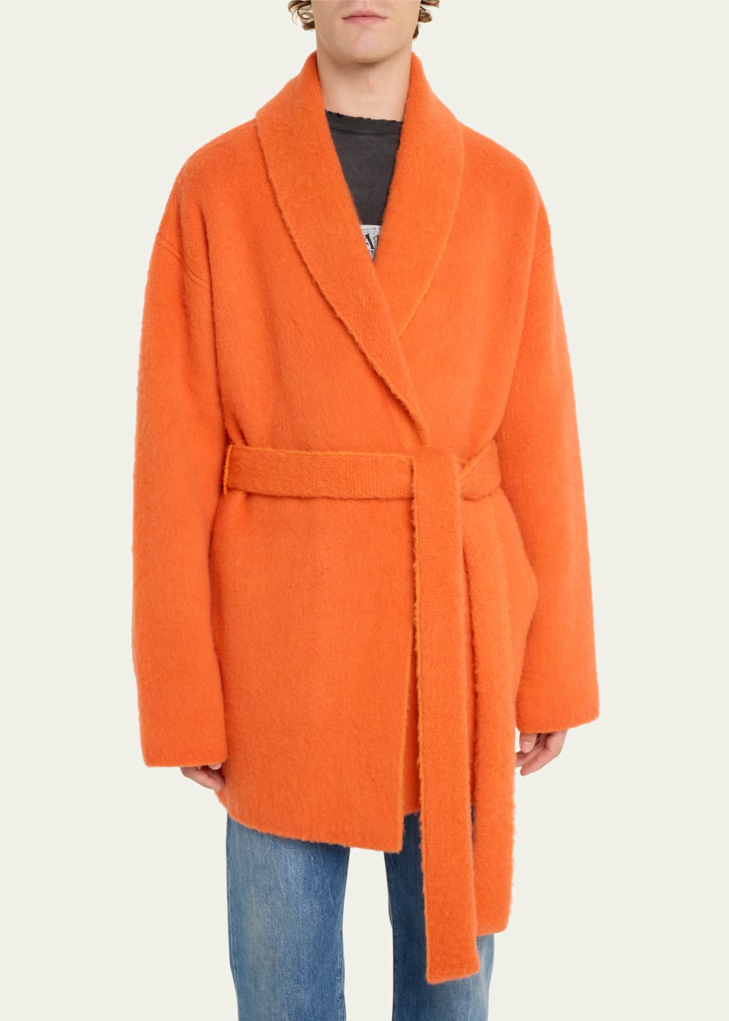 THE ELDER STATESMAN X ZEGNA Men s Brushed Cashmere Wool Smoking
